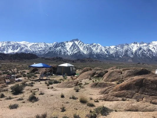 Camping in Lone Pine, CA