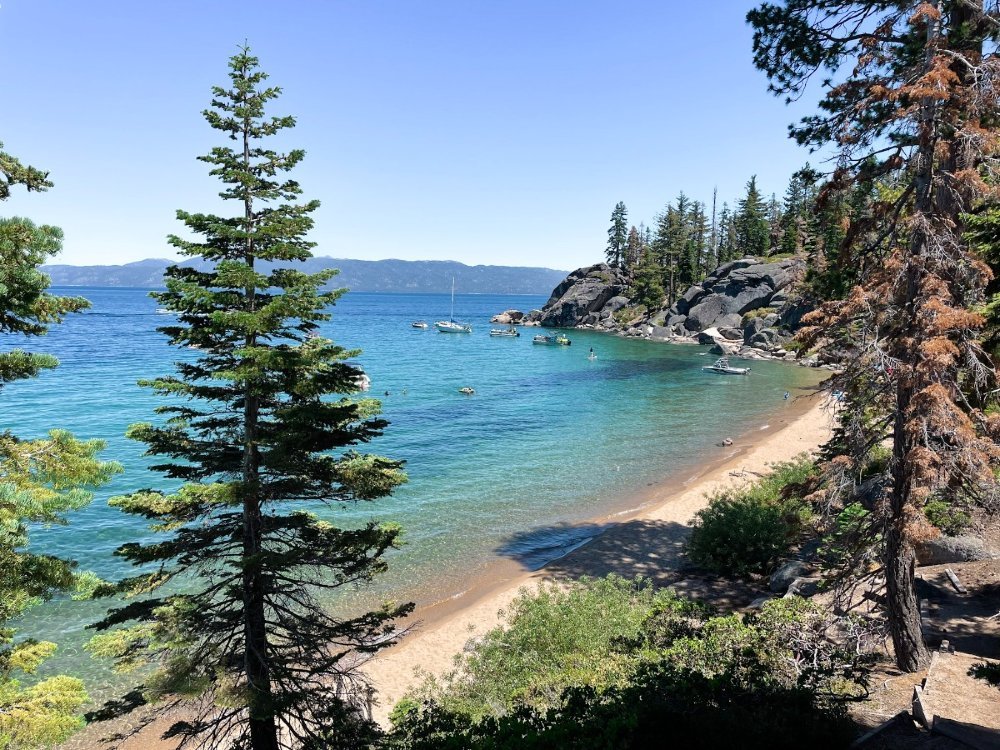 Best Lake Tahoe beach at D.L. Bliss State Park