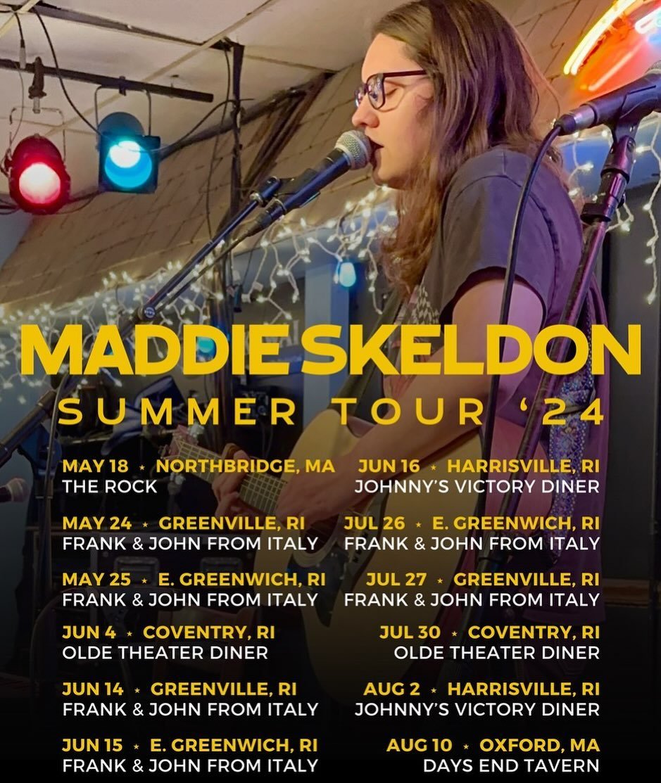 This summer so far - super excited to get out and play some shows!! Still booking additional dates