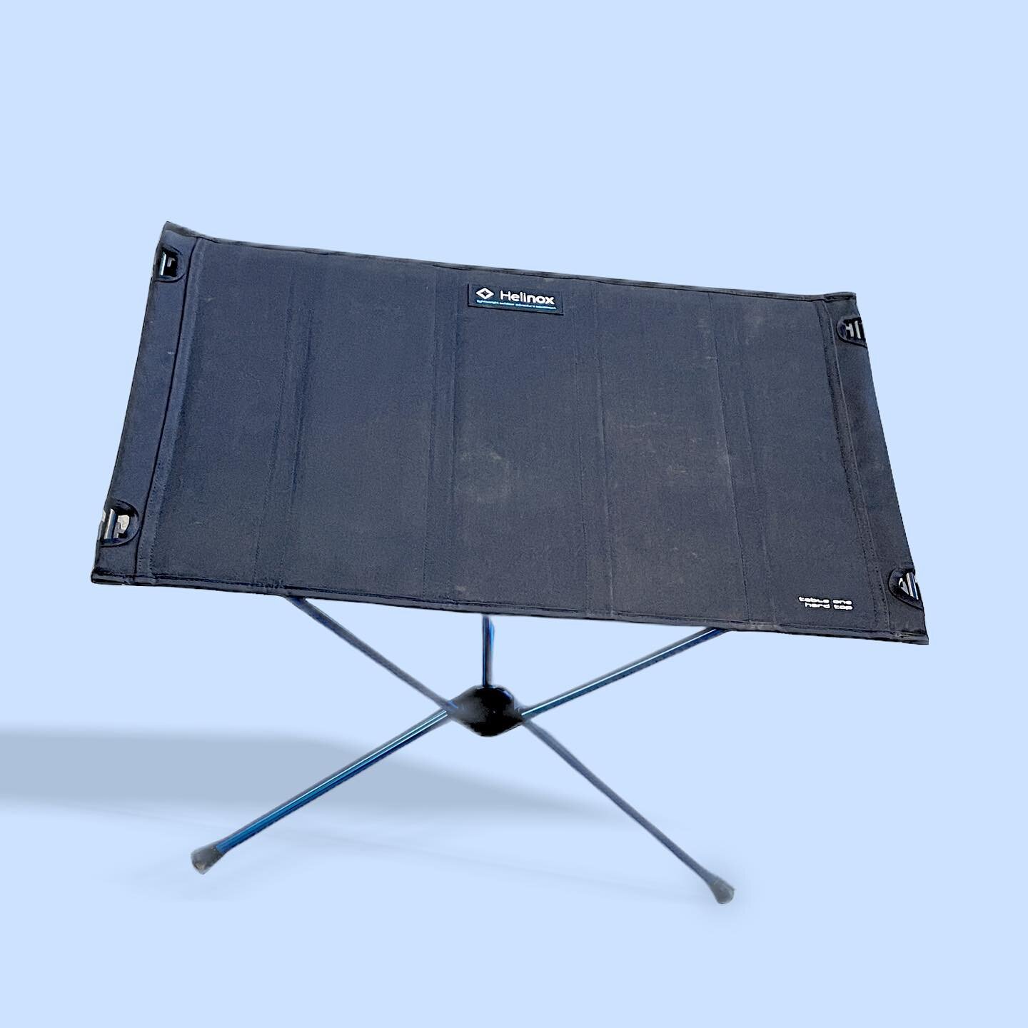 Helinox Ultralight Camping Table
Less than 2lbs assembled!

MSRP: $149
CC: $74