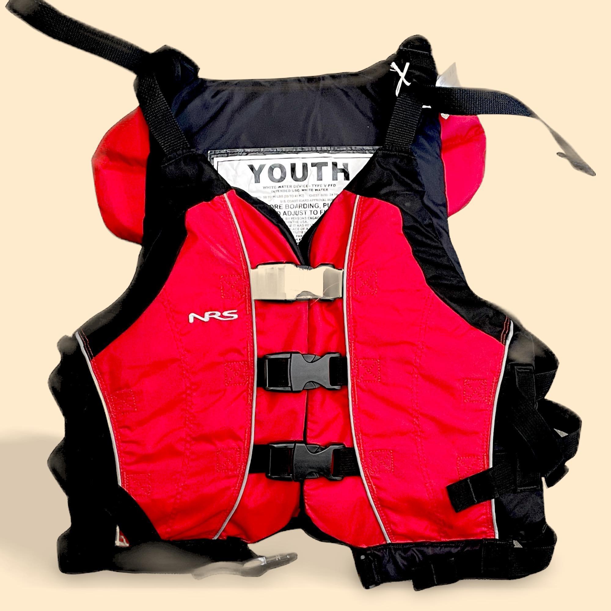 NRS Youth Big Water V PFD

Rated for whitewater! We have two, red and yellow. For youth 50-90 pounds.

MSRP: $117 // CC: $39