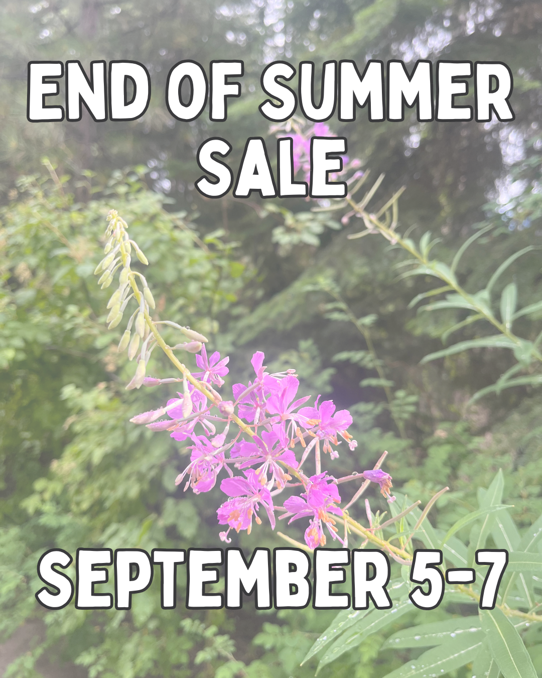 End of Summer Sale