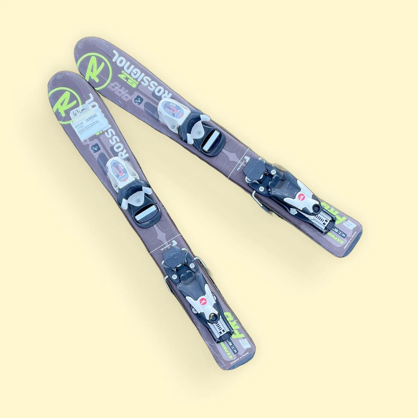 Never too early to learn to pizza! 

Rossignol Youth Experience Pro Ski with Comp Binding
67 cm
$123