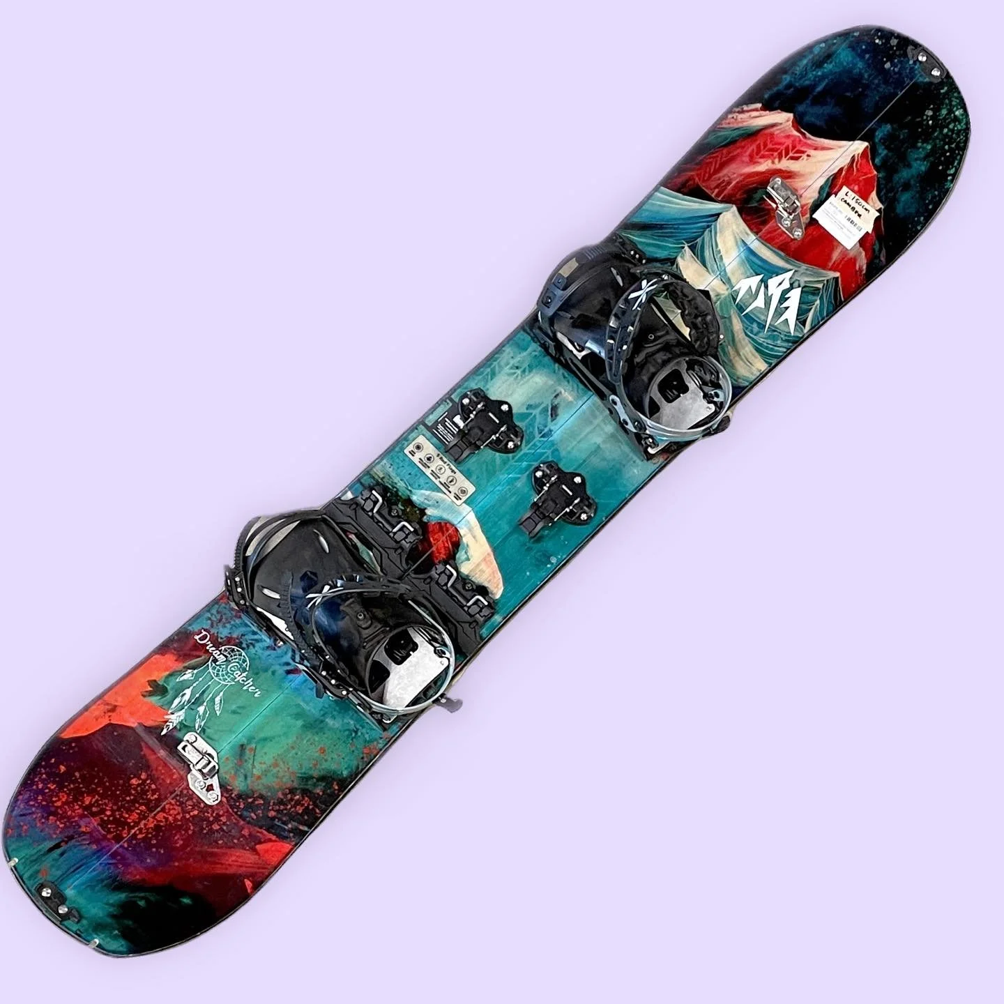 🦄ULTRA RARE🦄

Jones Dream Catcher Splitboard (MSRP: $899) (current model named Dream Weaver) with Karakoram Nomad Binding (MSRP: $699) and Jones Splitboard Skins (MSRP: $269)

Length: 150cm
Condition: ✨never ridden✨

CC: $699