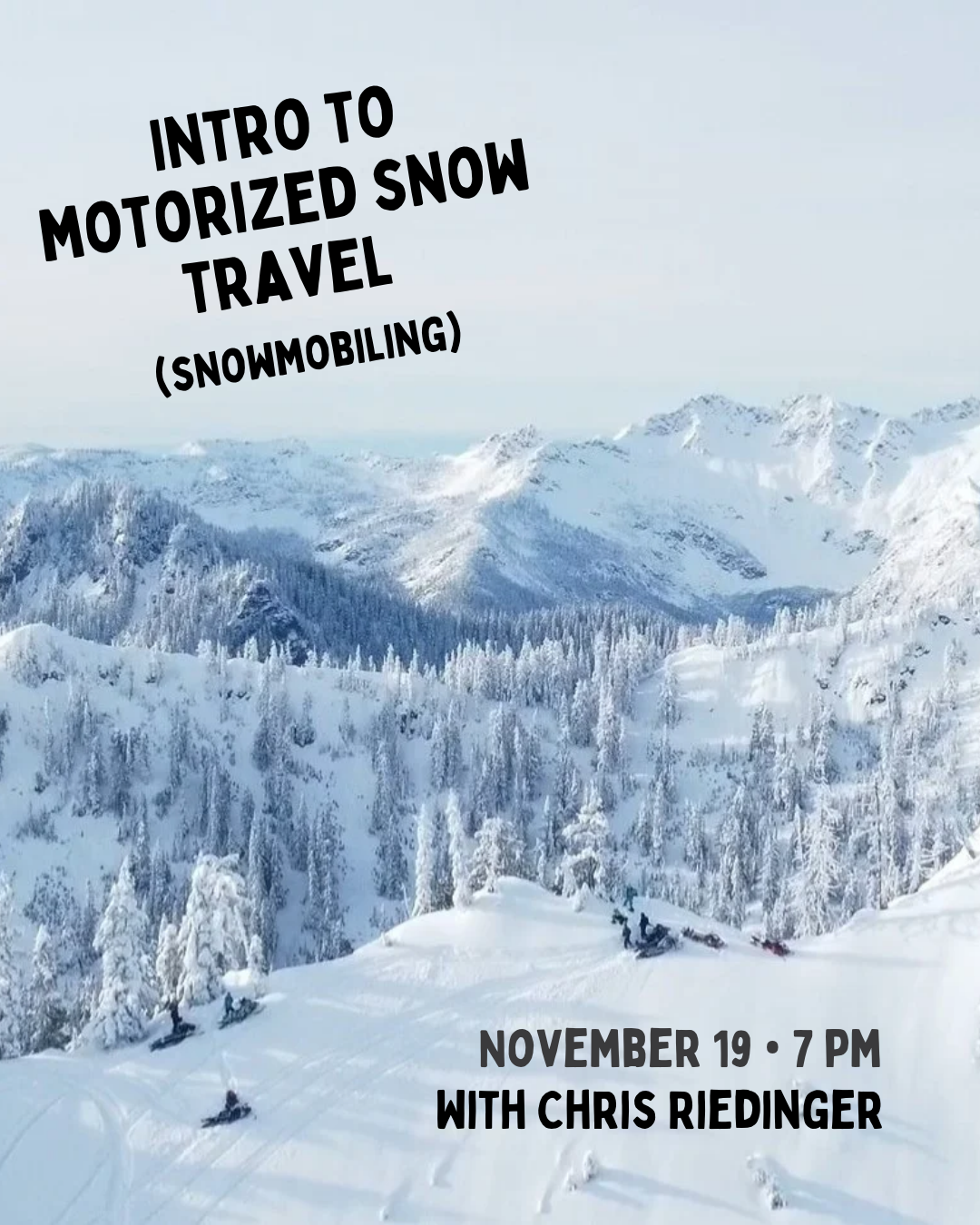 Intro to Snowmobiling