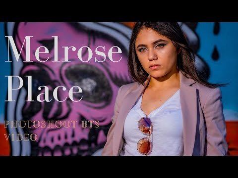 Melrose Place Photoshoot Behind The Scene Video