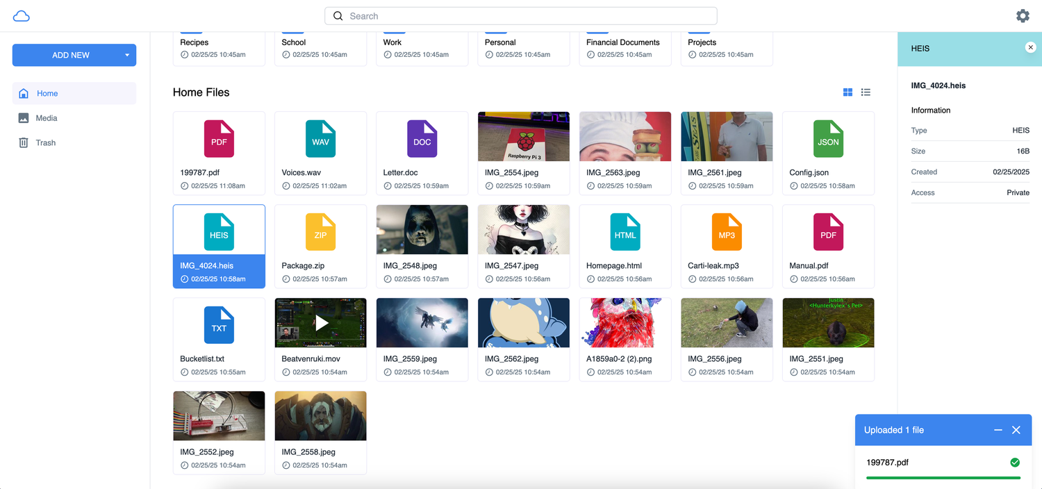 Features — myDrive