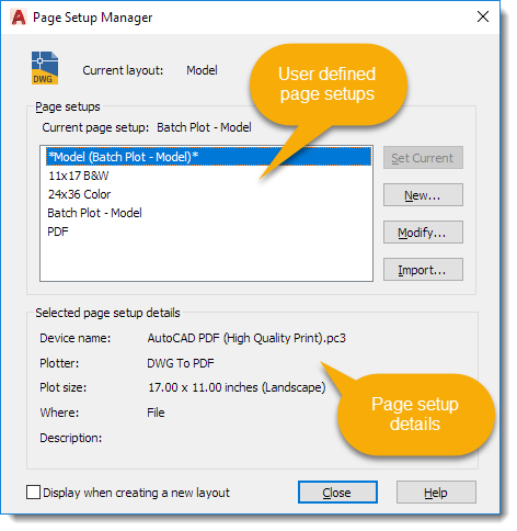 Your Guide for Creating an AutoCAD Page Setup | LGC Academy