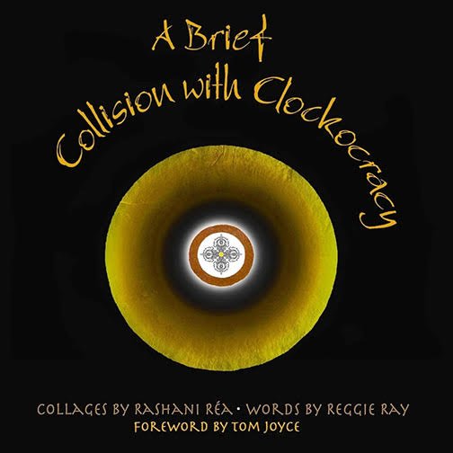 A Brief Collision with Clockocracy: A Compendium of Collages Pointing to the Moon
