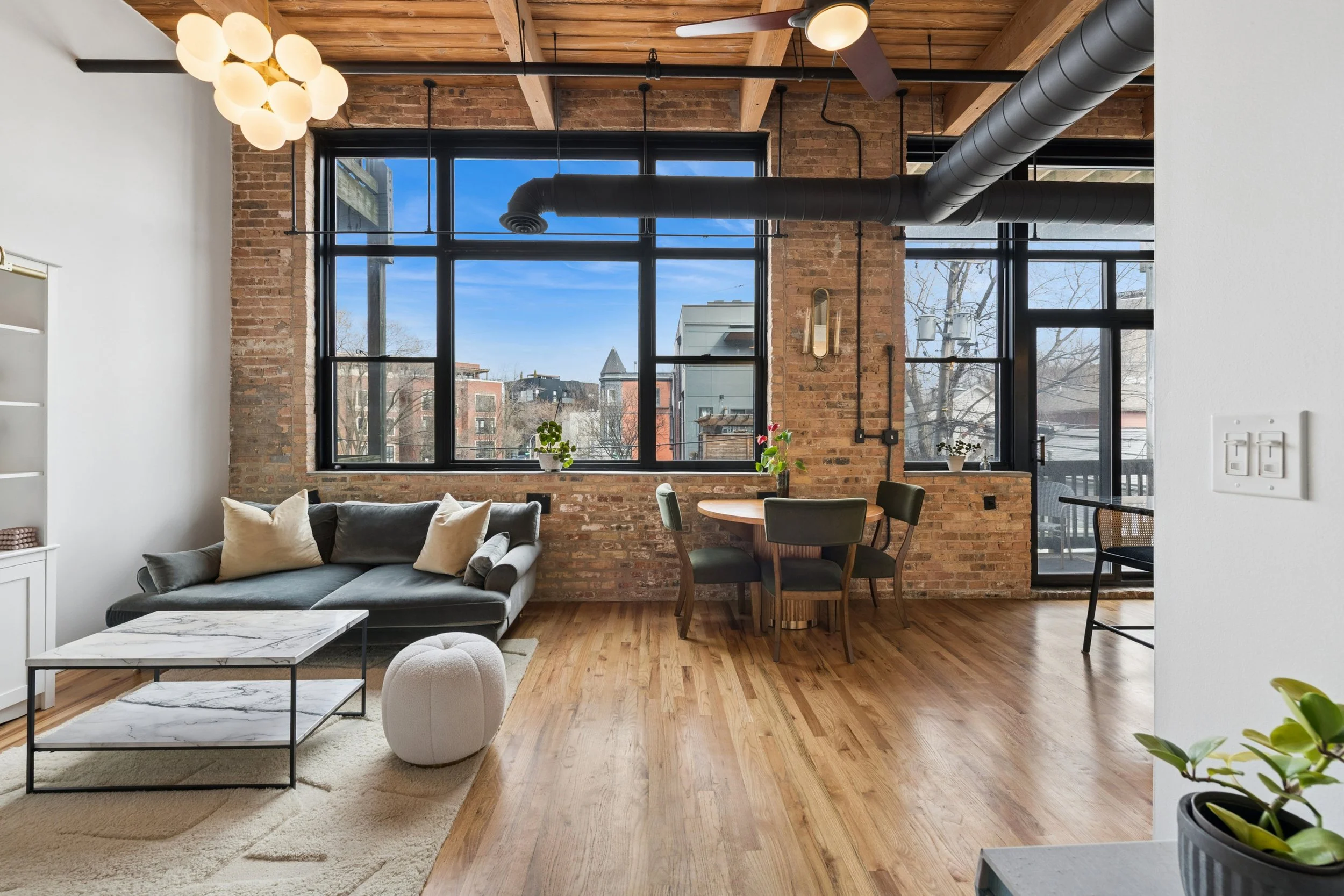 Just Listed - Exquisite Brick &amp; Timber 2 bedroom loft in the heart of Wicker Park