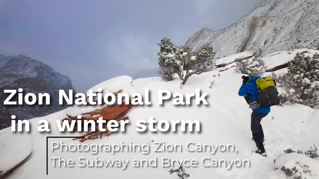 A Winter Storm in Zion