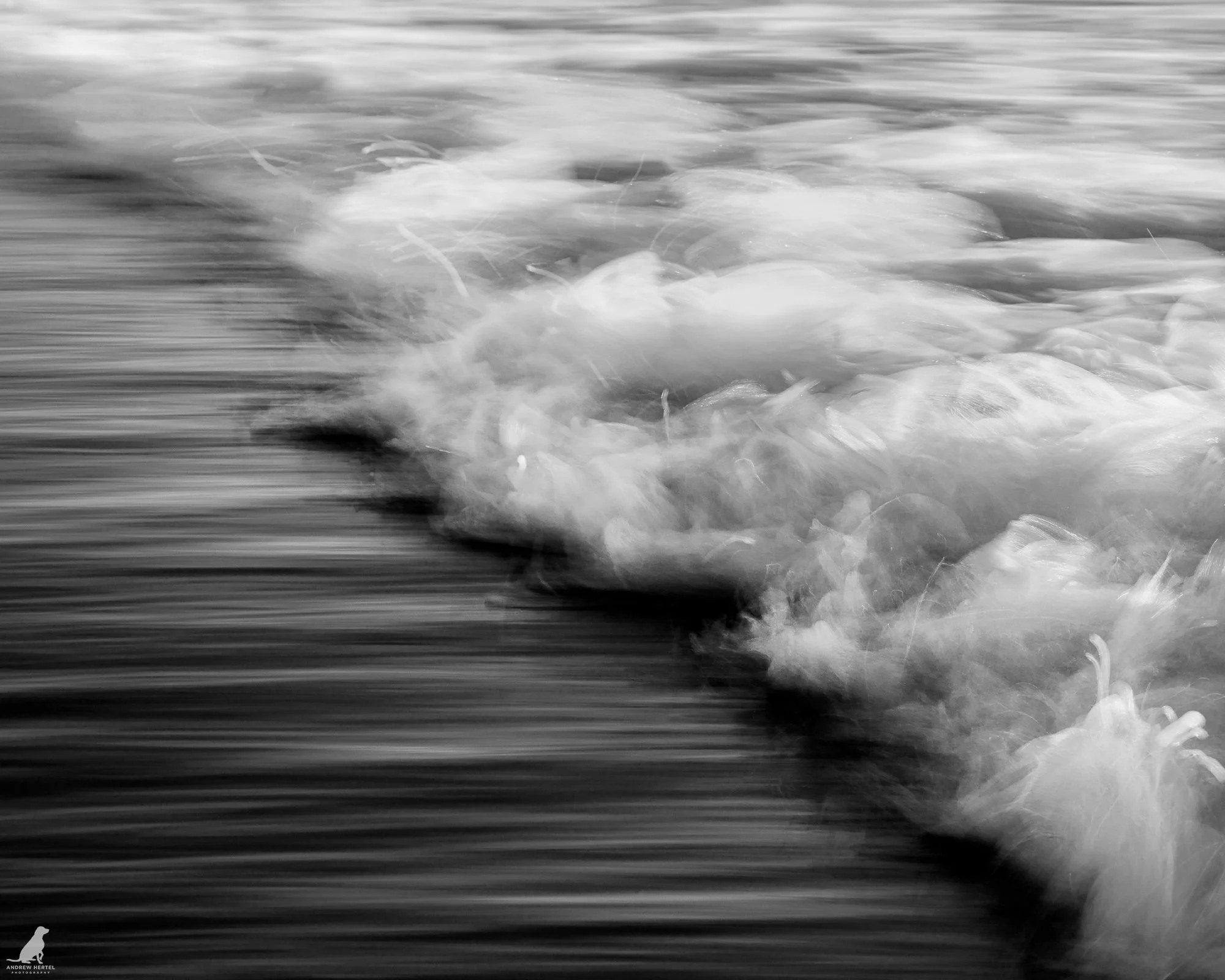 Ebb and Flow black and white photography series by Andrew Hertel