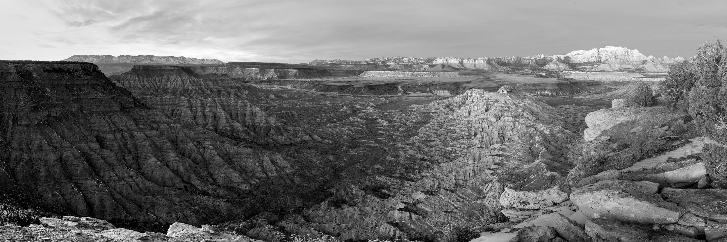 Canyon view of Zion National park