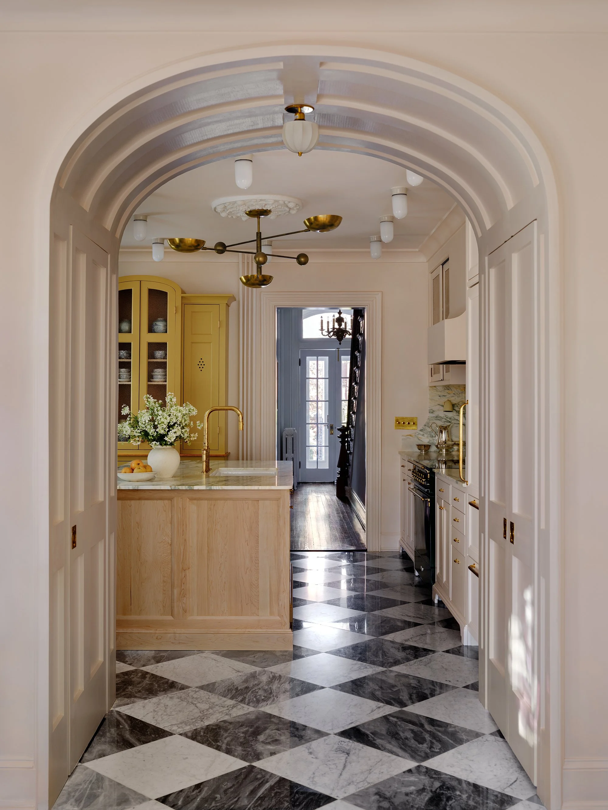 A pantry in an historic Capitol Hill row house