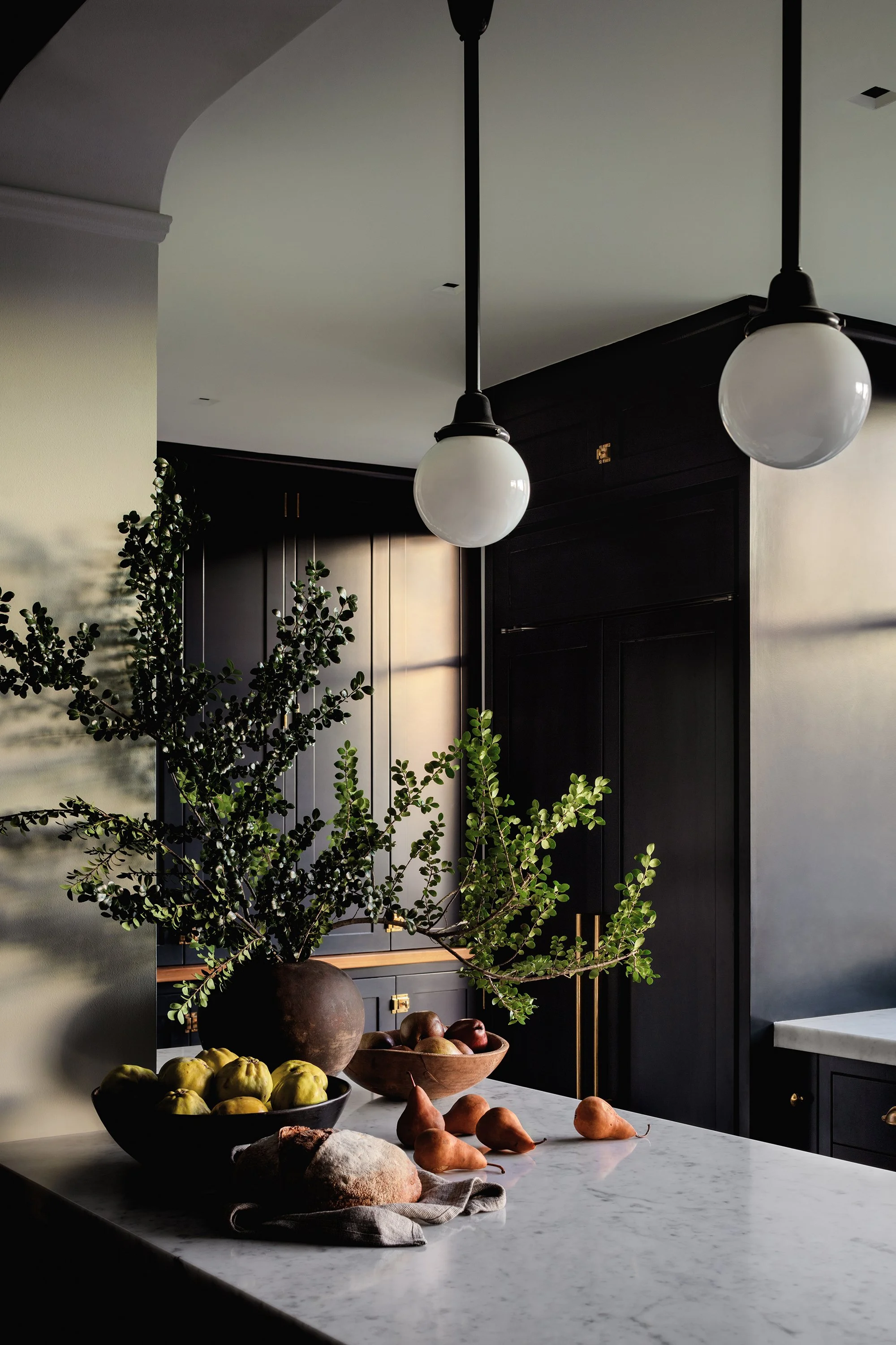A kitchen renovated by architect Nicholas Potts