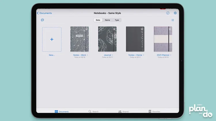 How to use Custom Covers to Organise your Digital Planners, Notebooks ...