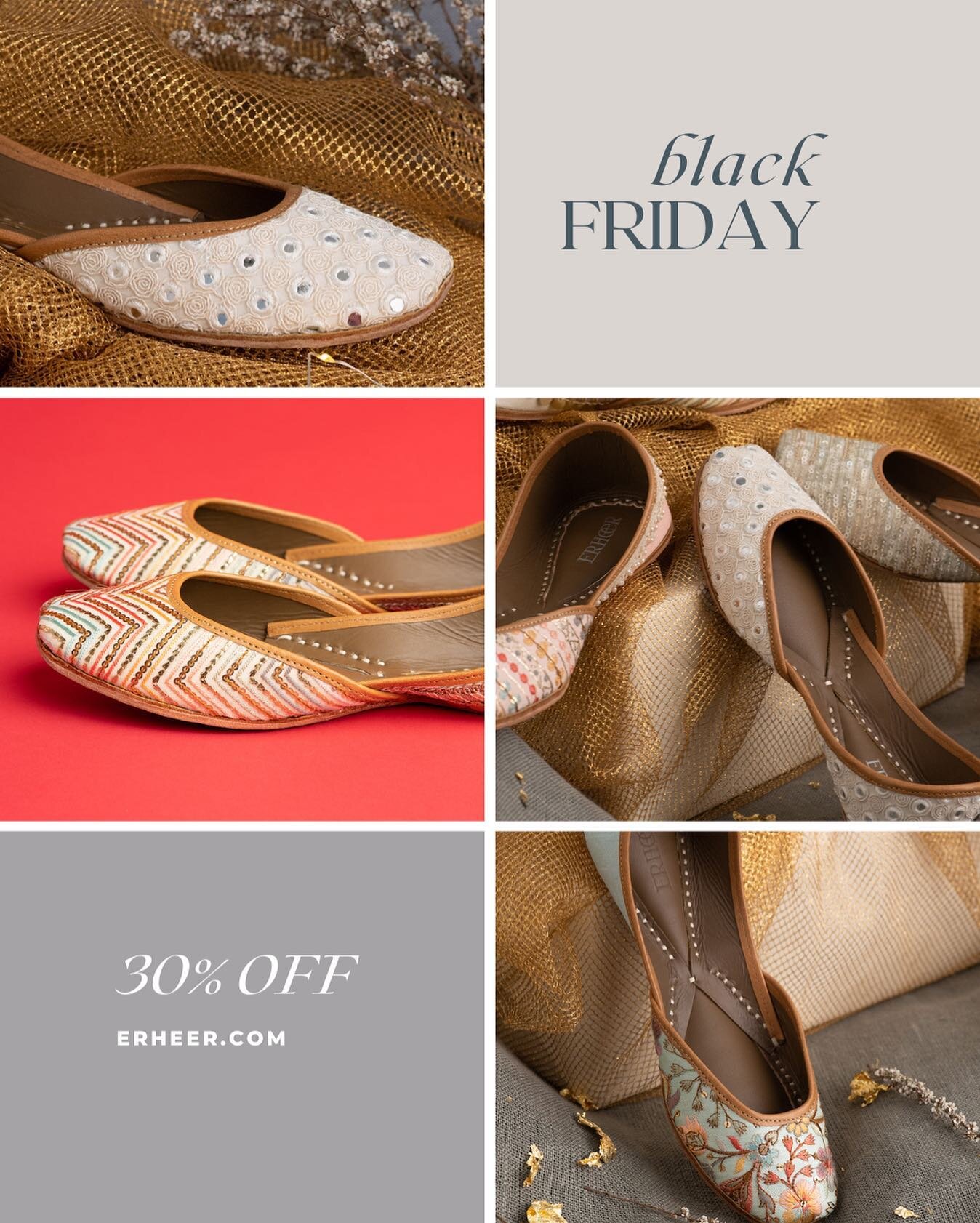 Attention Please 🚨 Our Black Friday Sale is now on, tag your besties to let them know and grab our juttis for 30% off !!
Sale ends 24.11.2022