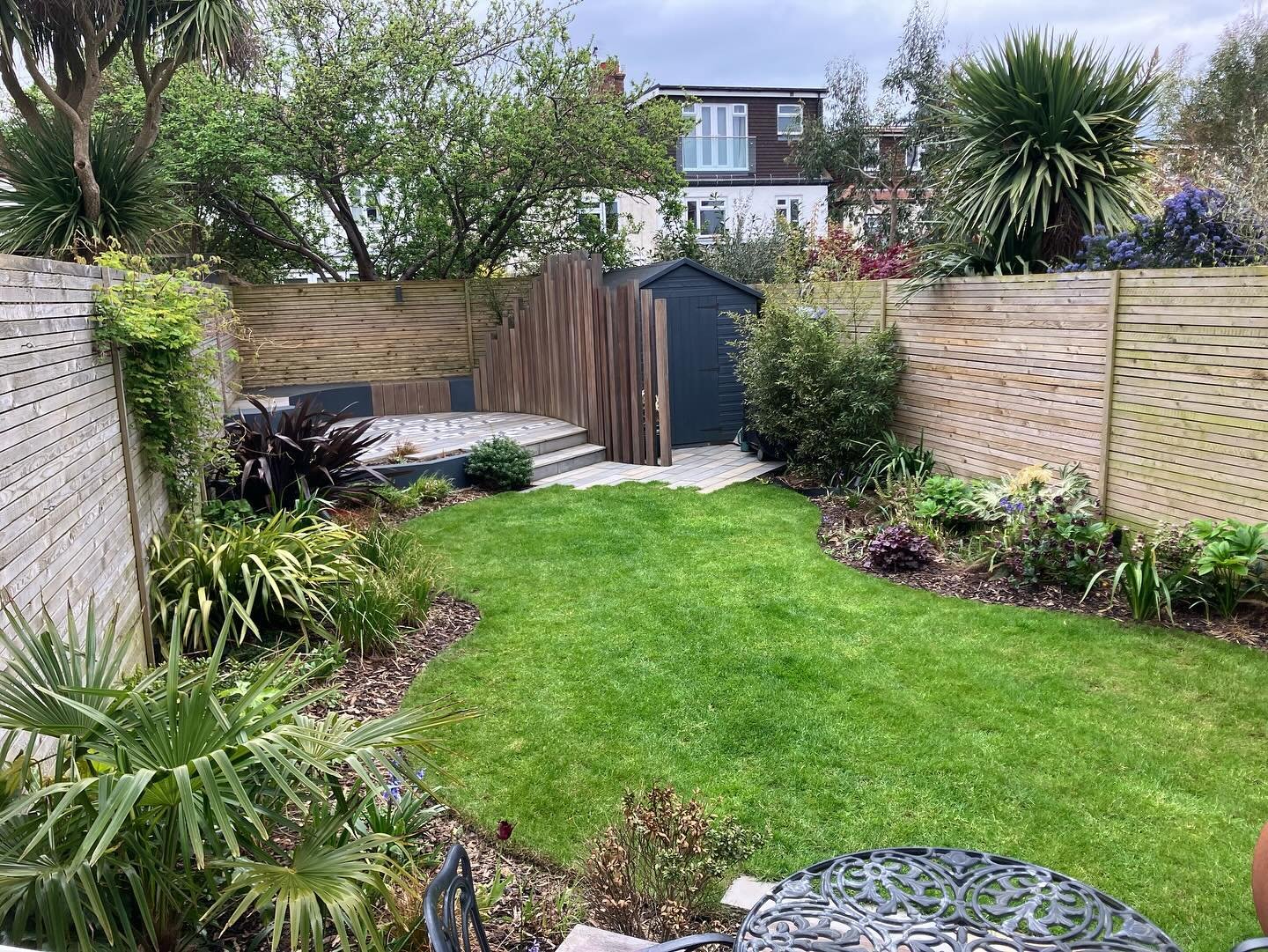 Just revisited this garden , it&rsquo;s been over a year since we did it and the clients have done an amazing job at keeping it looking pristine. It is always so good to go back and see how our gardens are doing as they mature. I loved the hardwood p