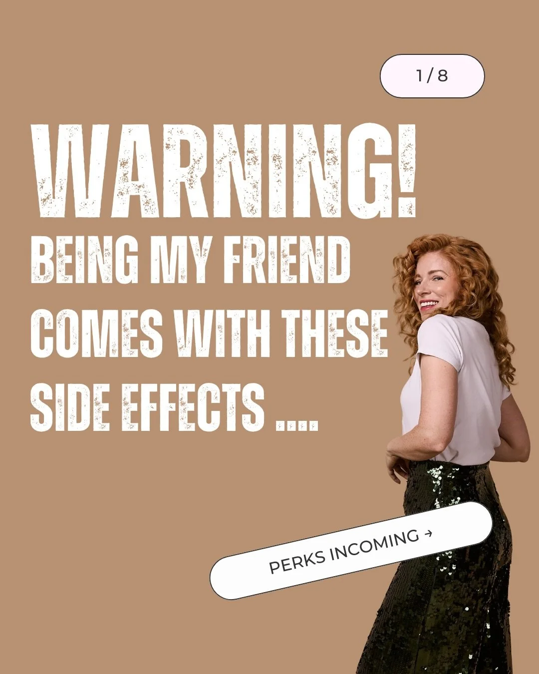 Full disclosure: being my friend comes with perks like snacks, access to my shoe collection, chaos and unsolicited hype. 

#besties #friendshipgoals #friends #hypewoman #dessertenabler