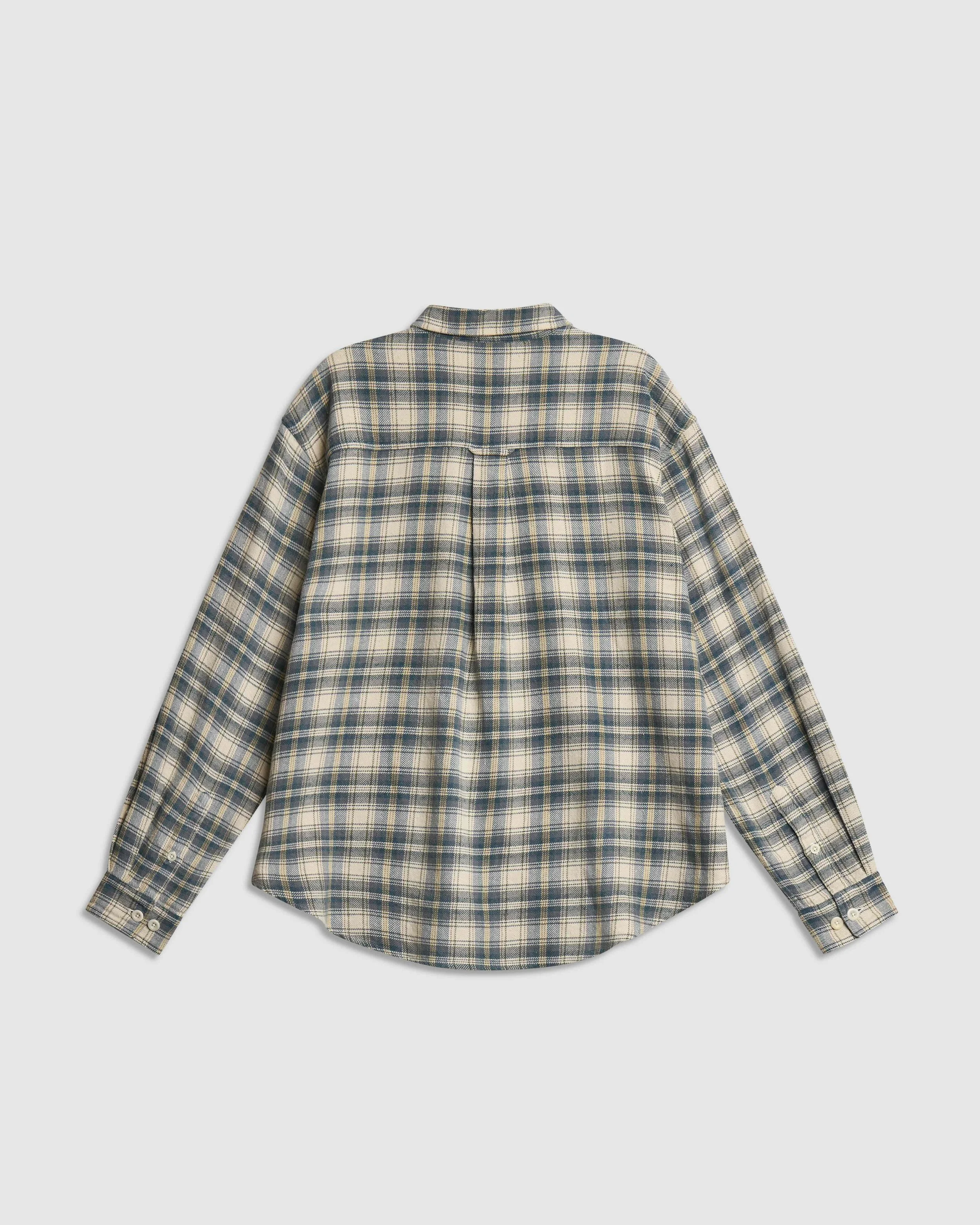 Silk Nep Box Shirt Blue Check_ 3.jpeg