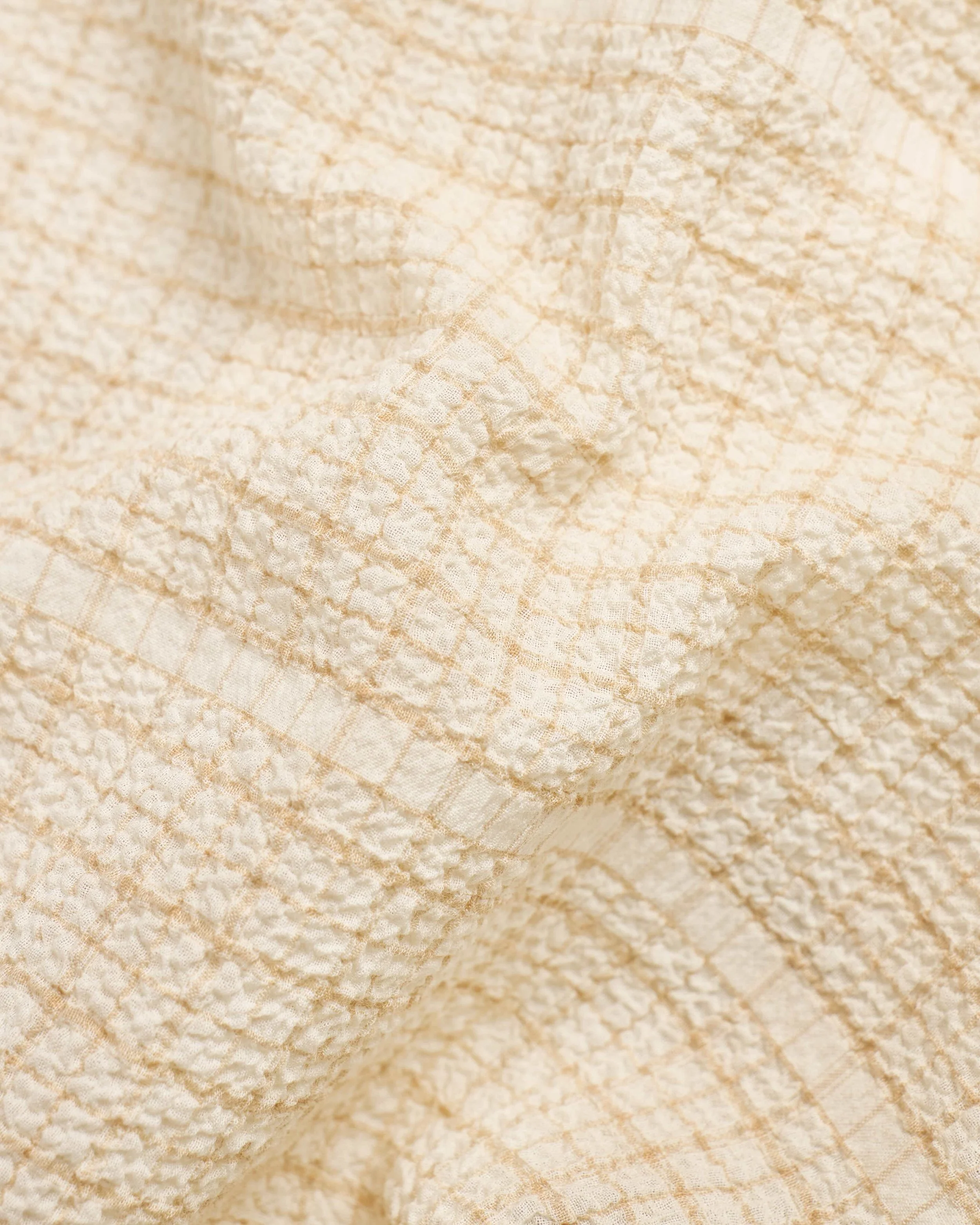Loose Check Vacation Shirt Natural and Oat_ 4.jpeg