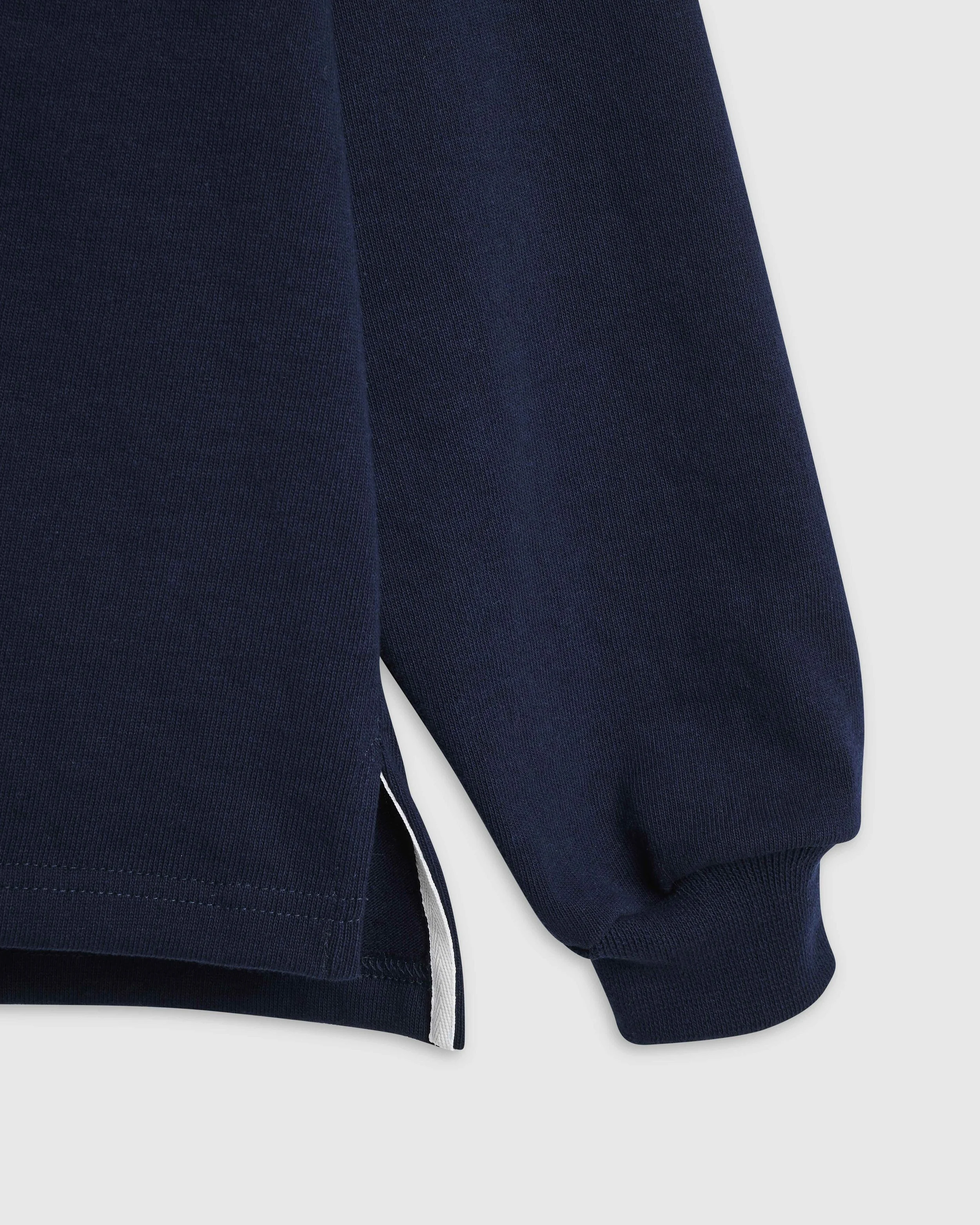 Quarter Zip Sweat Navy USE FOR EARTH AND FOREST_ 2.jpeg