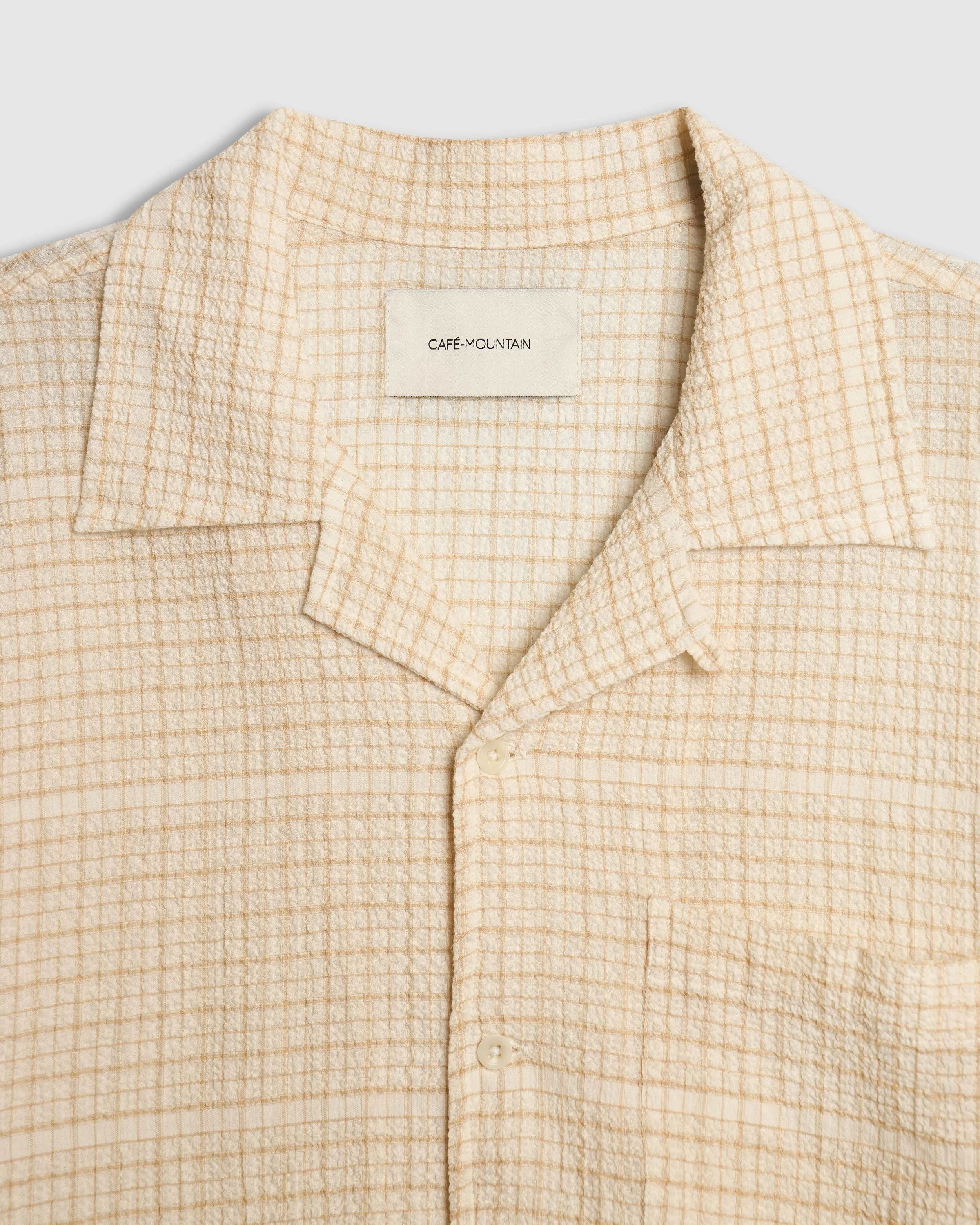 Loose Check Vacation Shirt Natural and Oat_ 1.jpeg