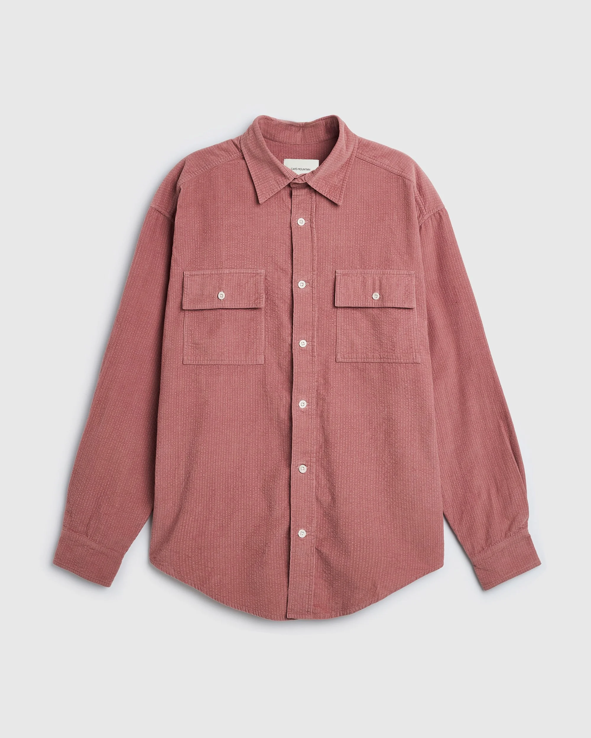 CafeTemplateCafe-Mountain_ParisShow_SS26_1DOUBLE-POCKET-SEERSUCKER-CORD-HERITAGE-SHIRT_ROSE.jpg