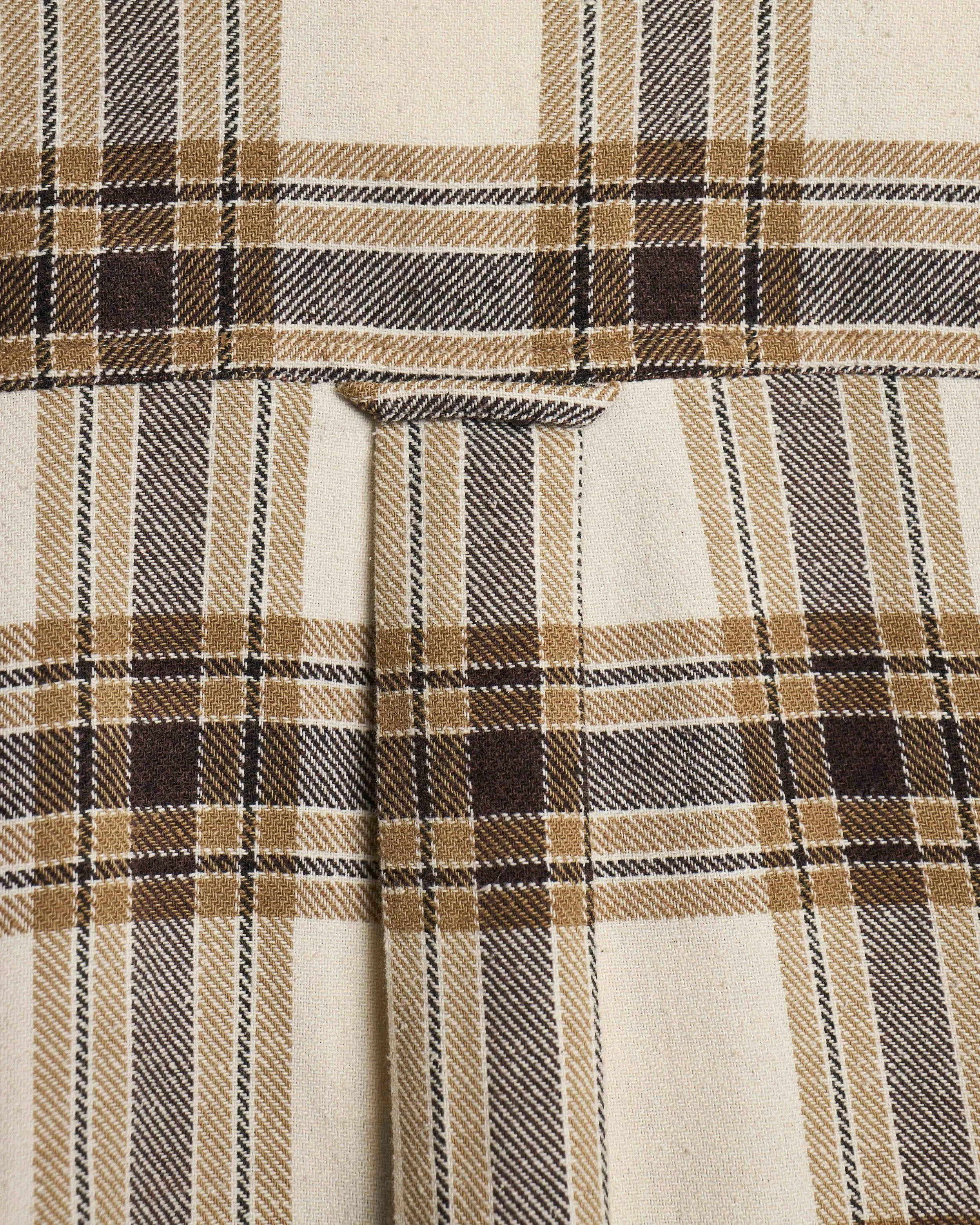 Silk Nep Box Shirt Ecru Check_ 4.jpeg