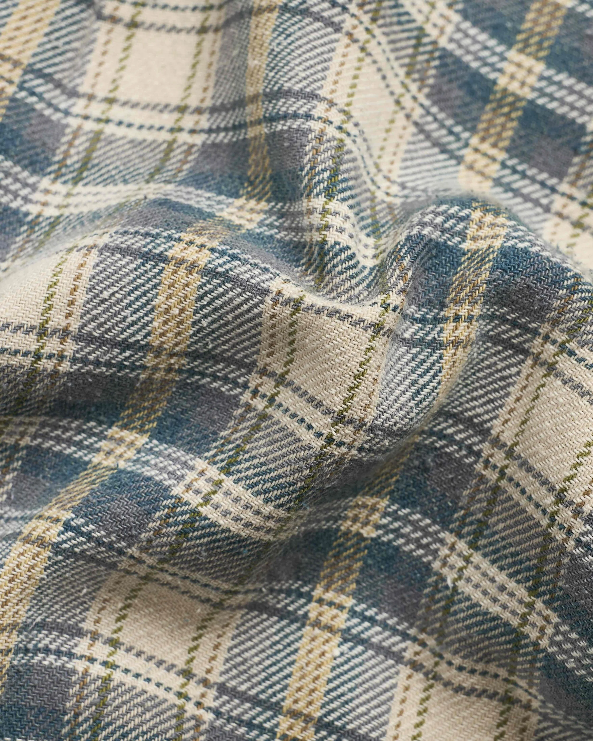 Silk Nep Box Shirt Blue Check_ 6.jpeg