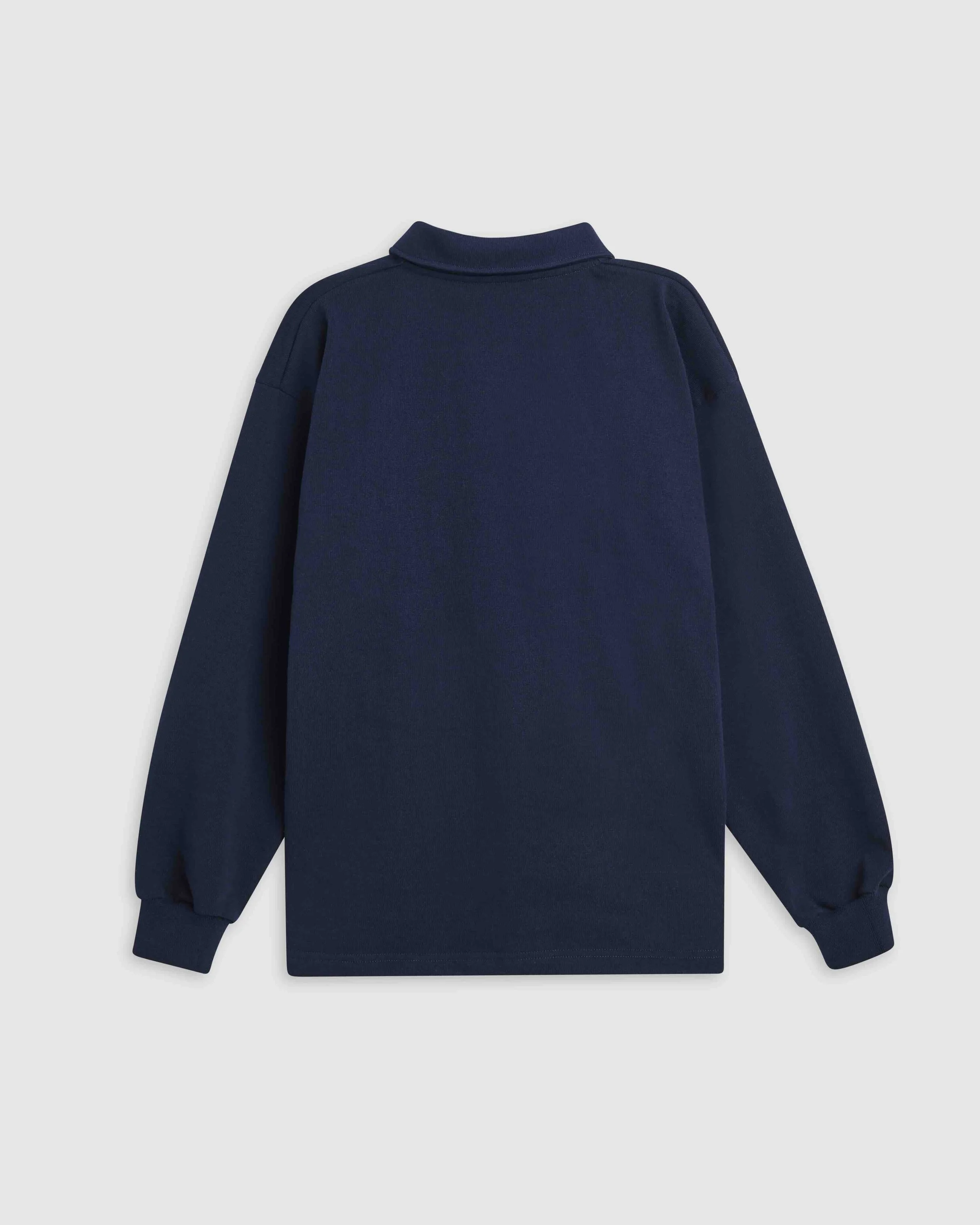 Quarter Zip Sweat Navy USE FOR EARTH AND FOREST_ 3.jpeg