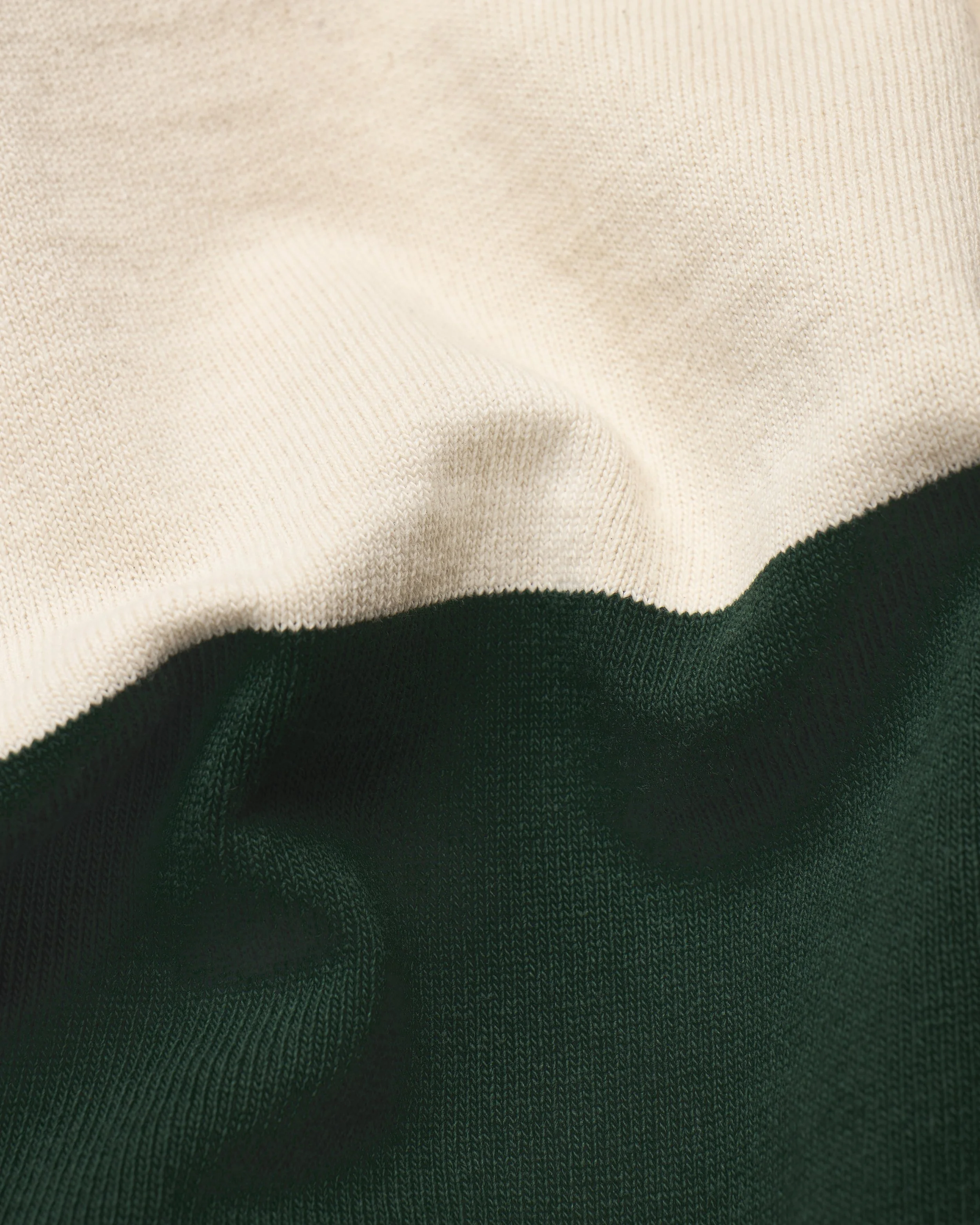 BLOCK STRIPE SPORTSMAN SHIRT ECRU AND FOREST__ 1.jpg
