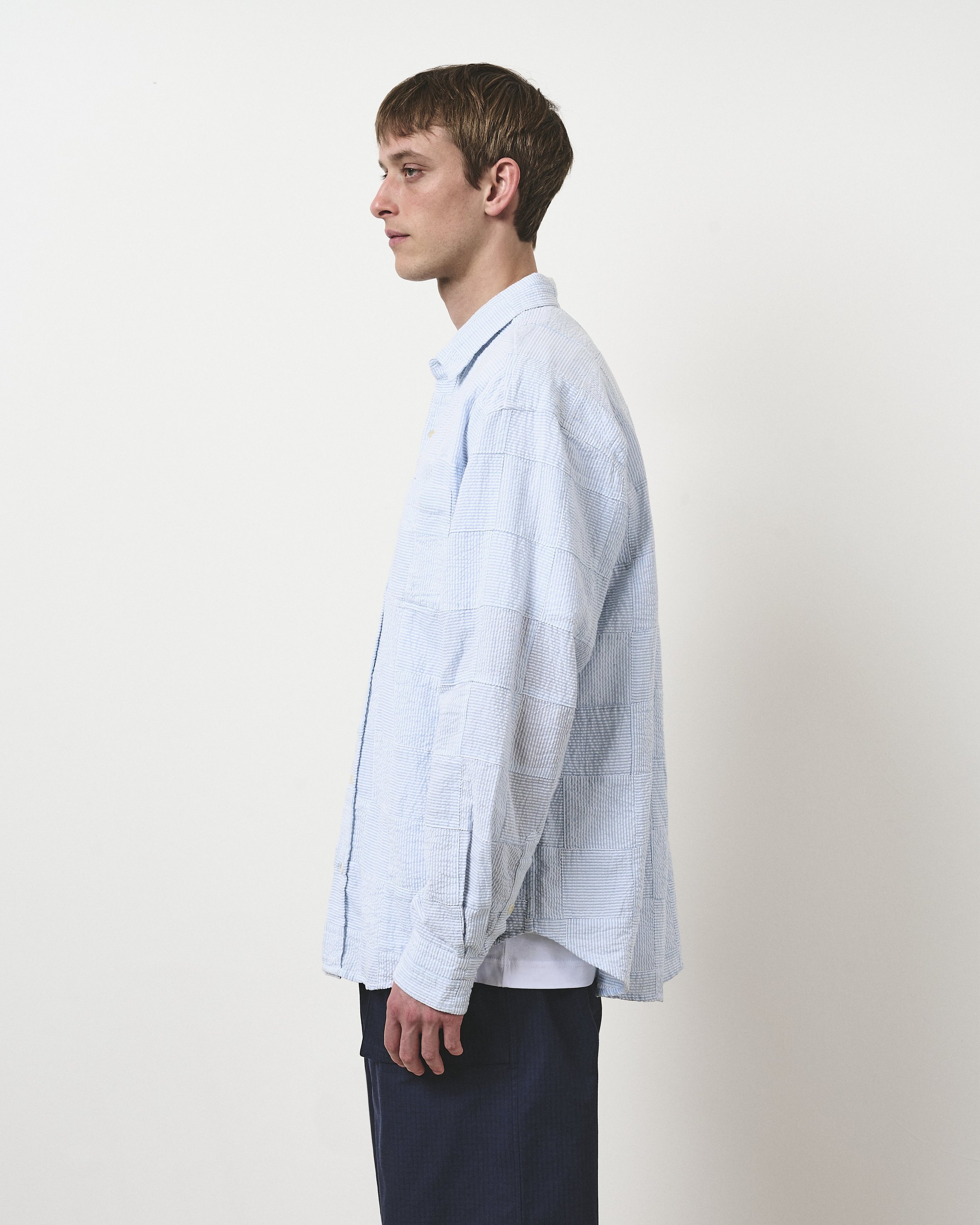 Patchwork Seersucker Shirt Blue_55.jpeg