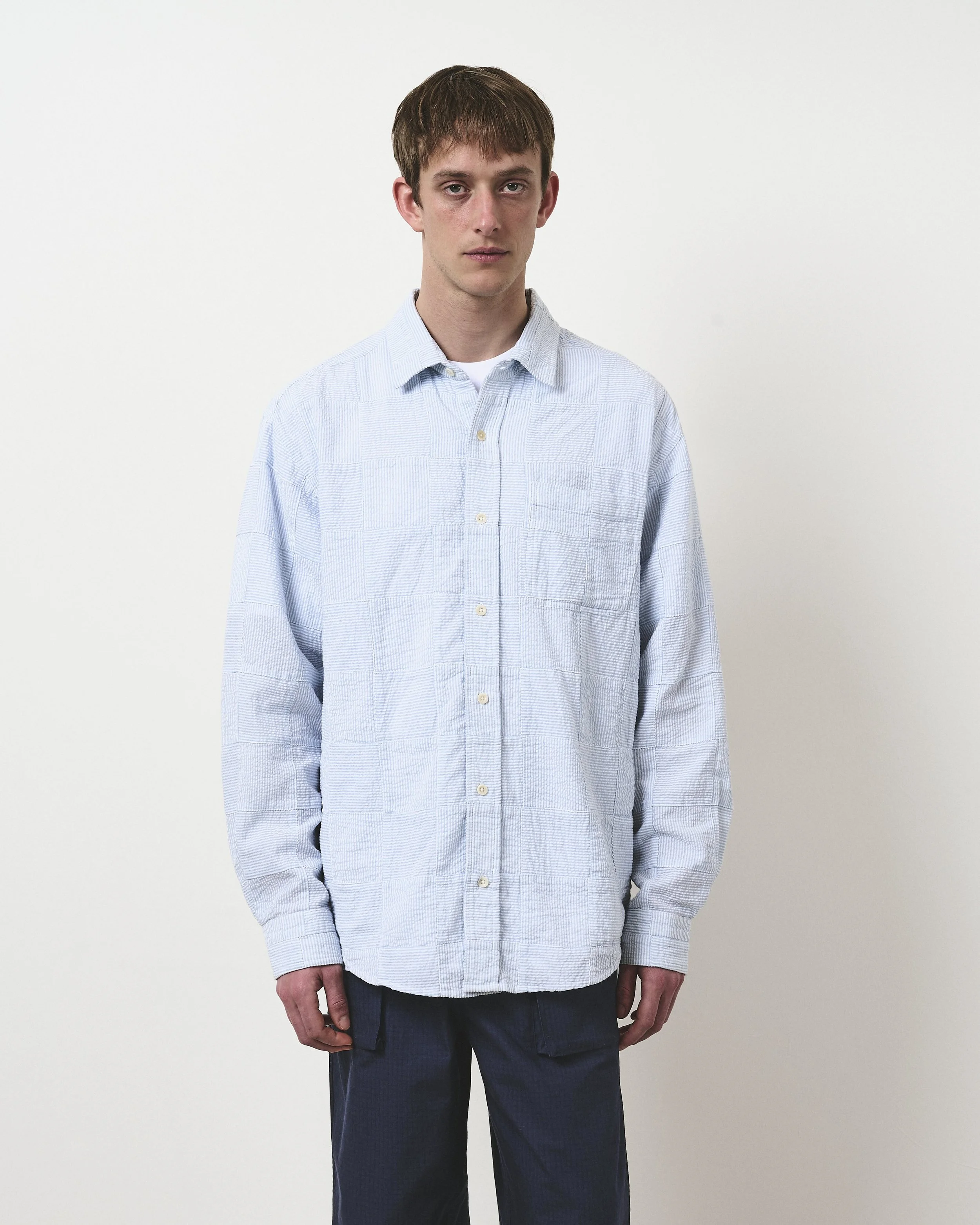 Patchwork Seersucker Shirt Blue_53.jpeg