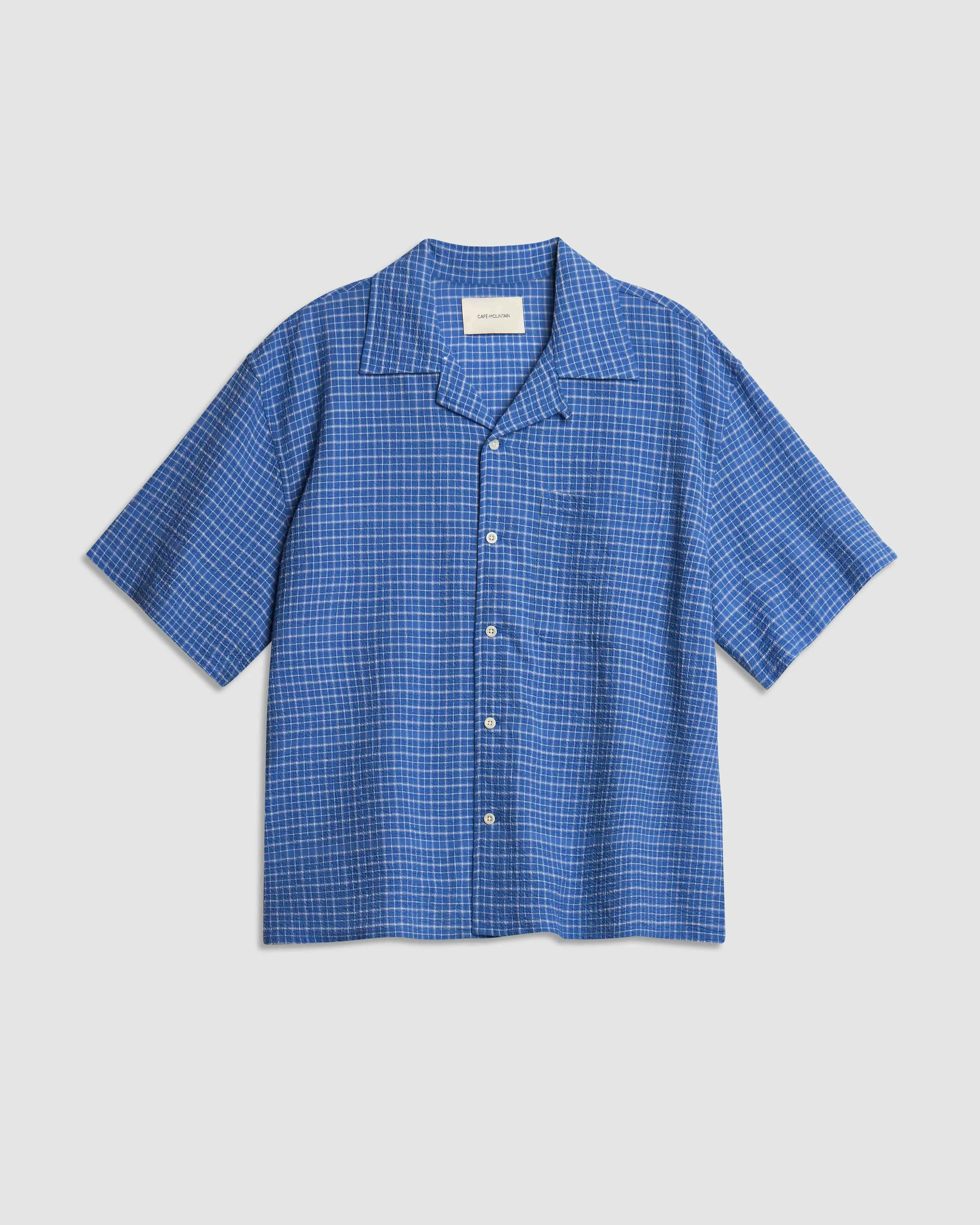 Loose Check Vacation Shirt Blue_.jpeg