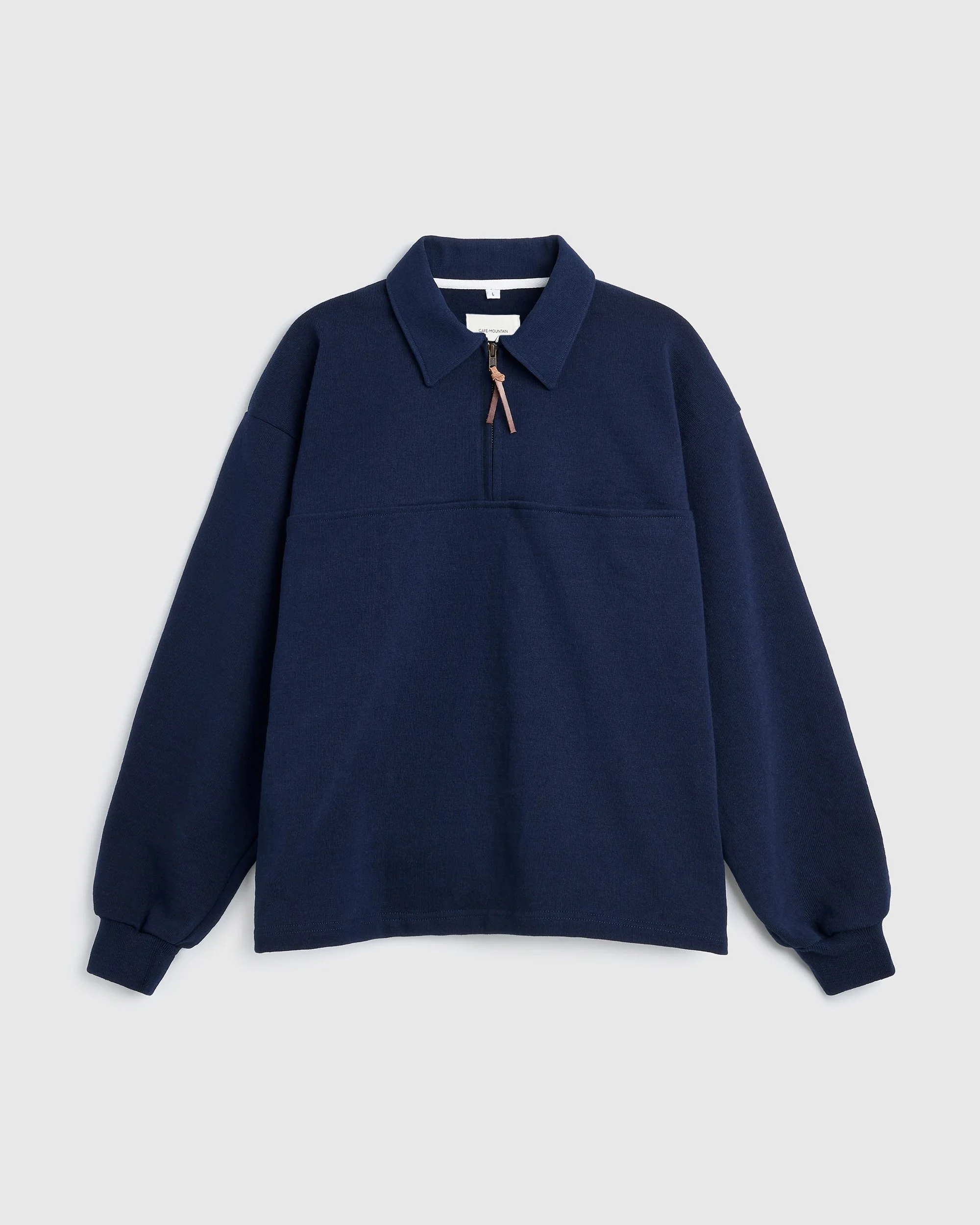 NAVY QUARTER ZIP SWEAT.jpg