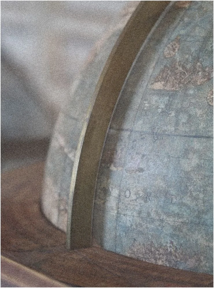 A close-up of a vintage globe, symbolizing a journey of self-exploration and shifting your perspective.