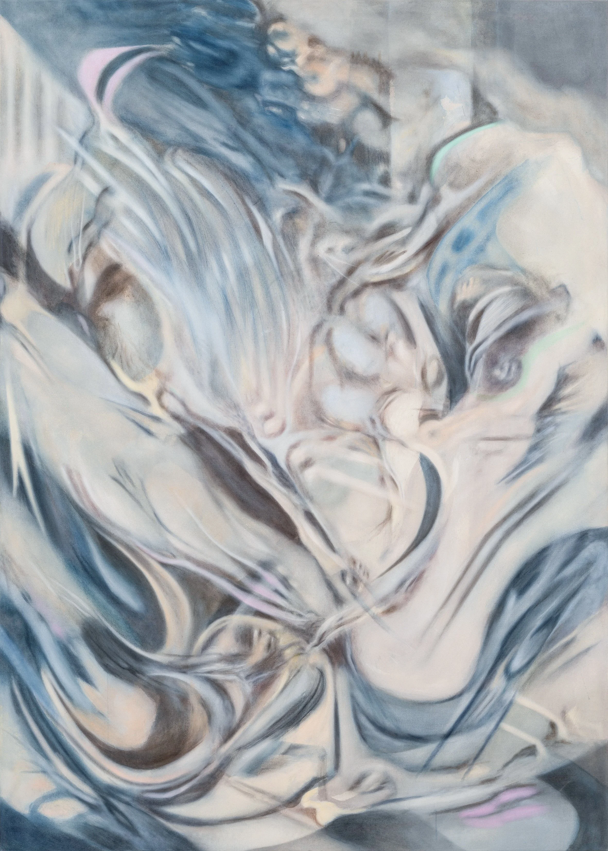 The Sum of Your Parts (Vein)_oil and ink on canvas_175 x 125cm, 2025.jpg