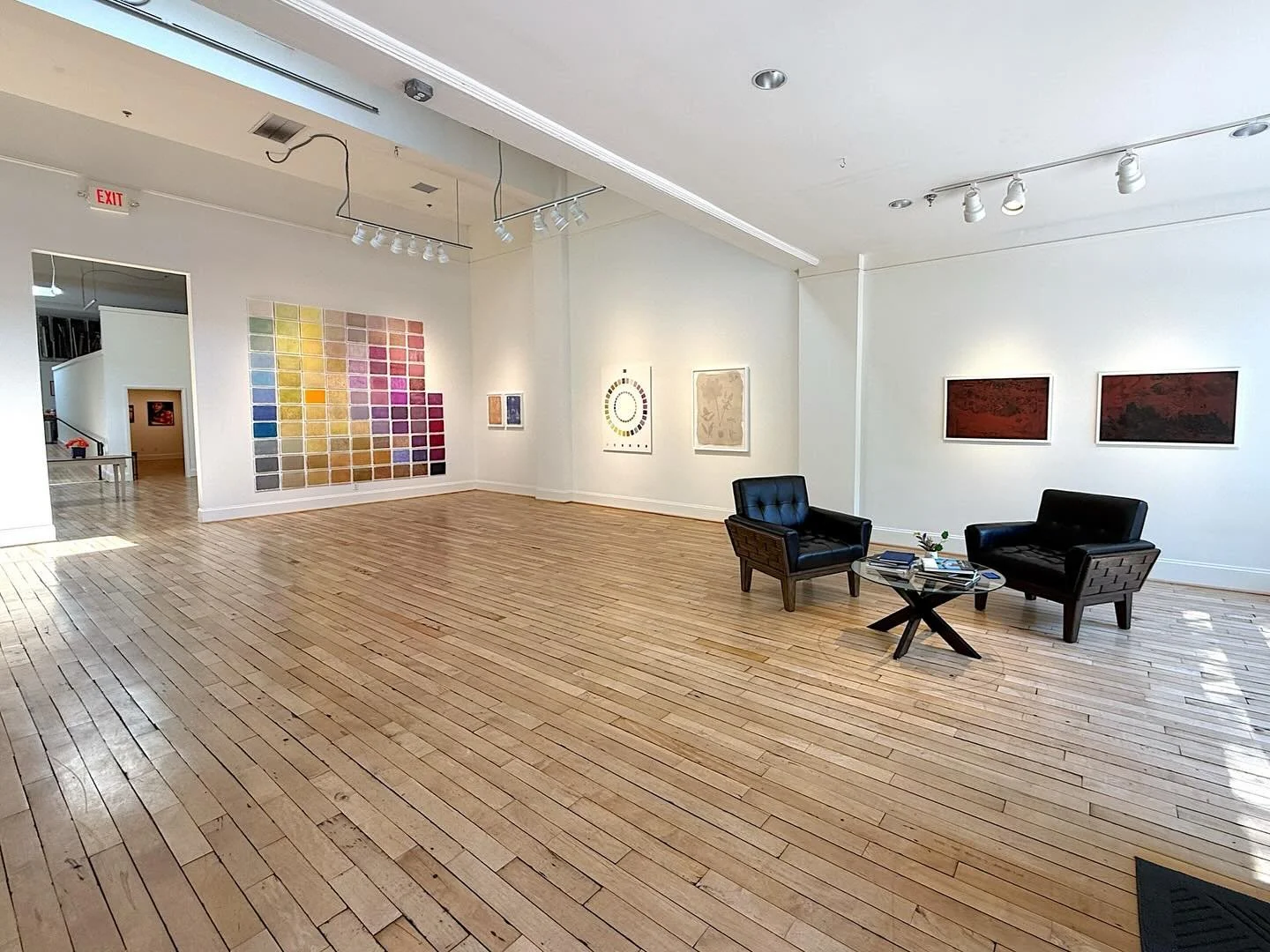 TWO MORE DAYS: SCIENCE GIRL PARTY. Today and tomorrow are the final days to see our Fall exhibitions. These shows have been so special; we have had the opportunity to host artist talks, book signings, print demonstrations, class visits, and even have