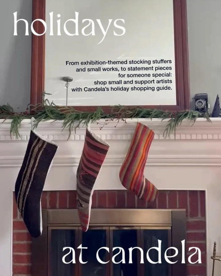 This week is the last week for gallery public hours before 2026! Come check out our November/December exhibitions one last time, shop our holiday book sale, or pick up some treats to gift your favorite people (yourself included). We&rsquo;re open 11-