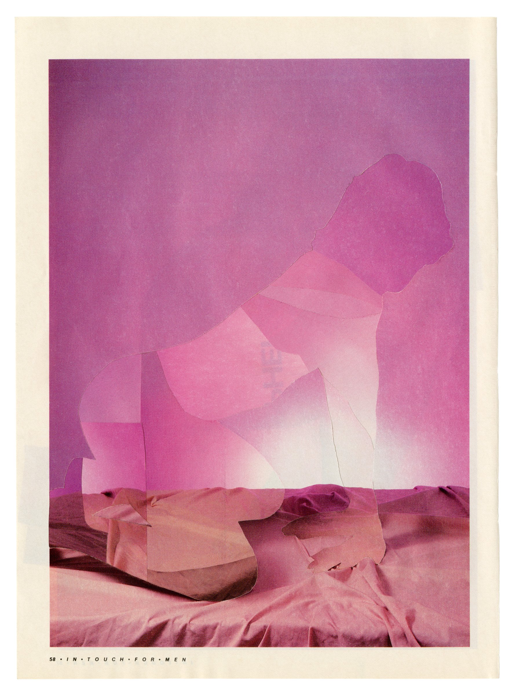Caleb Cole, Pink Sheets, from the series, Trace