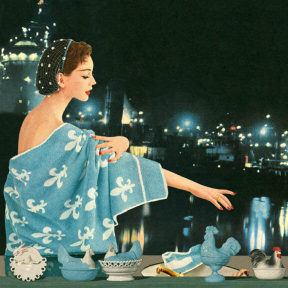 Nadine Boughton, Rhapsody in Blue, 2014.
Archival Pigment Print, 15 x 15 inches.