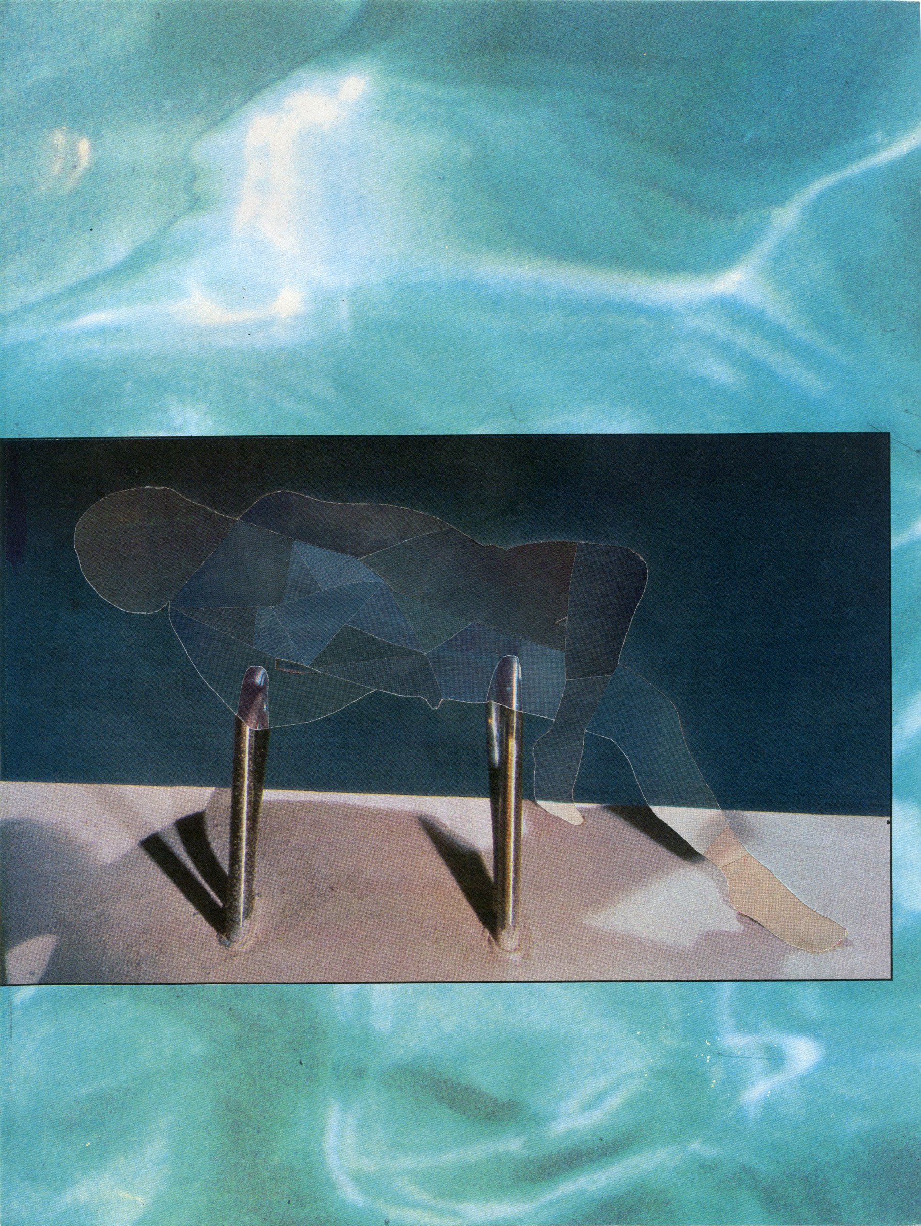 Caleb Cole, Pool Ladder, from the series, Trace