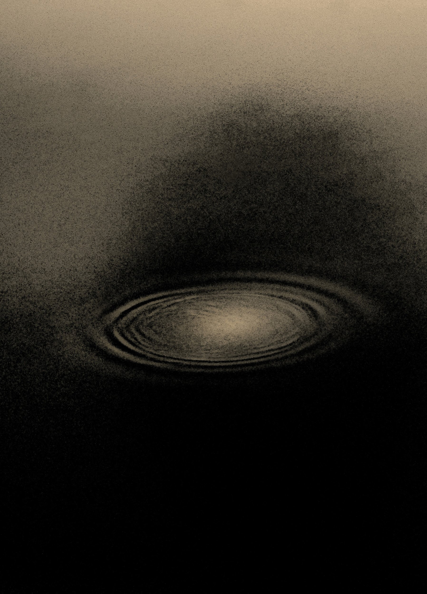 FRANCISCO GONZALEZ CAMACHO
A drop of silence, 2022,
Photopolymer etching on Kozo Misu,
Edition #2 of 5