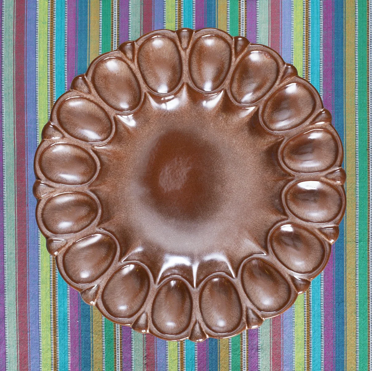 Deviled Egg Plate Collection, Plate K