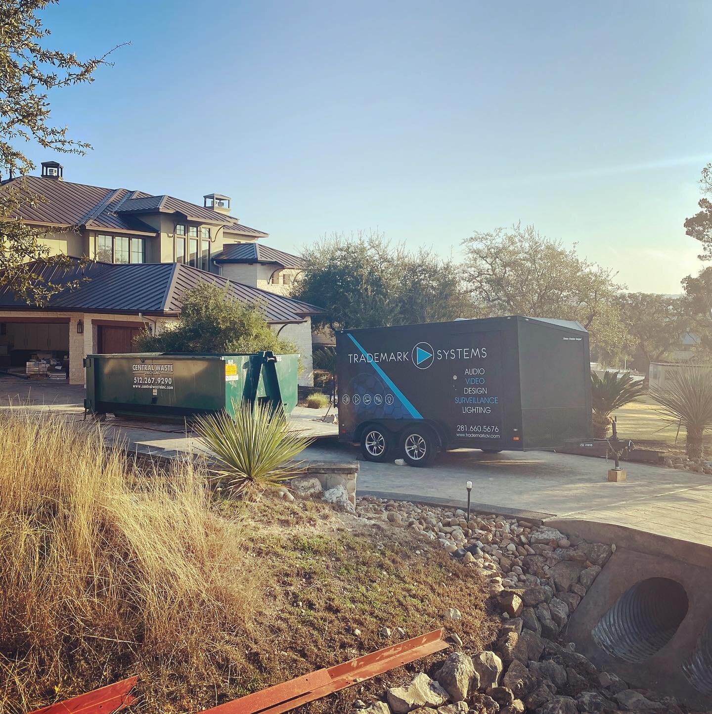 Last year a client remodeled their stunning home in Austin. We have done many installations for vacation homes and clients outside of the Houston area. If we can get our trailer there, we can get it done!
