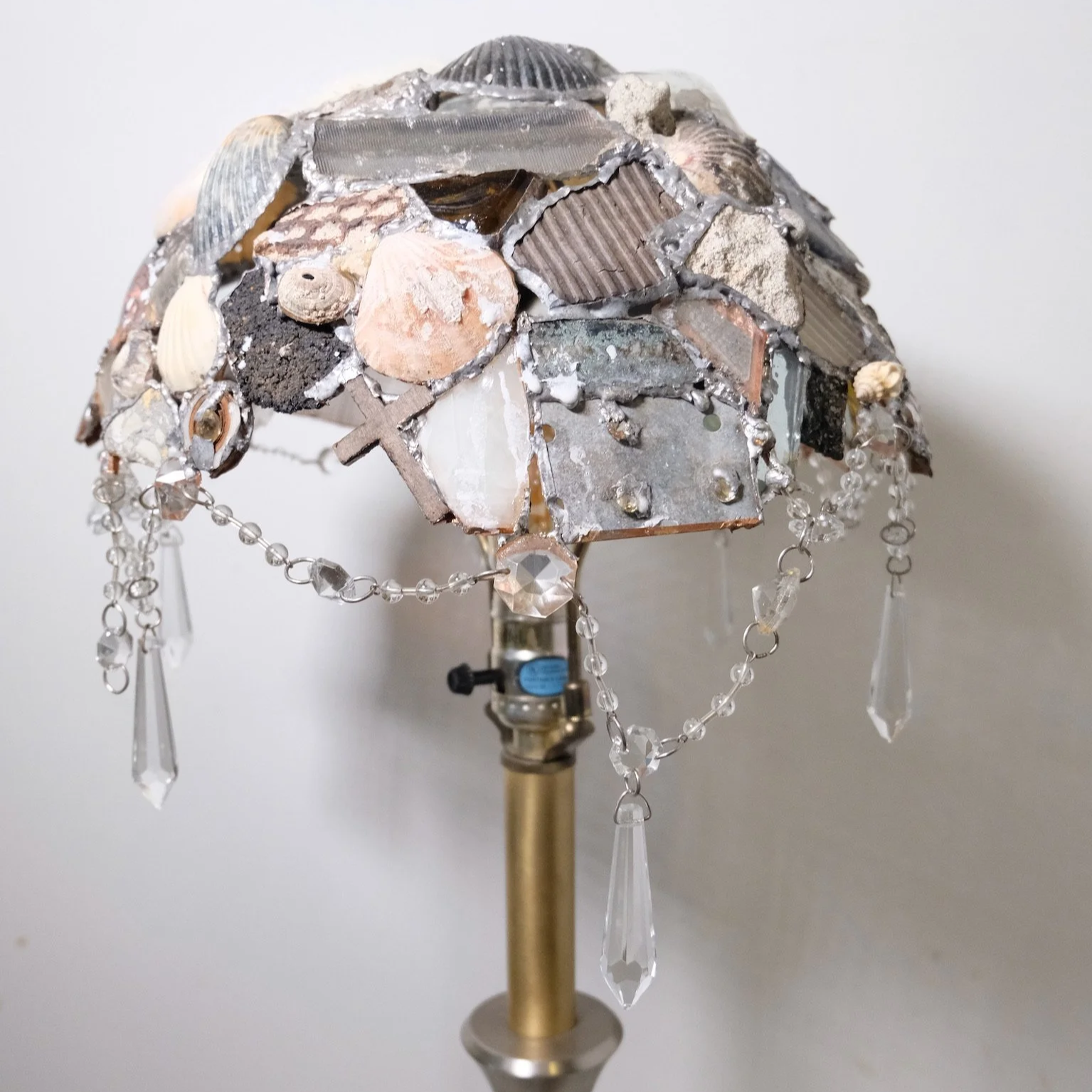 Beach Trash Lamp