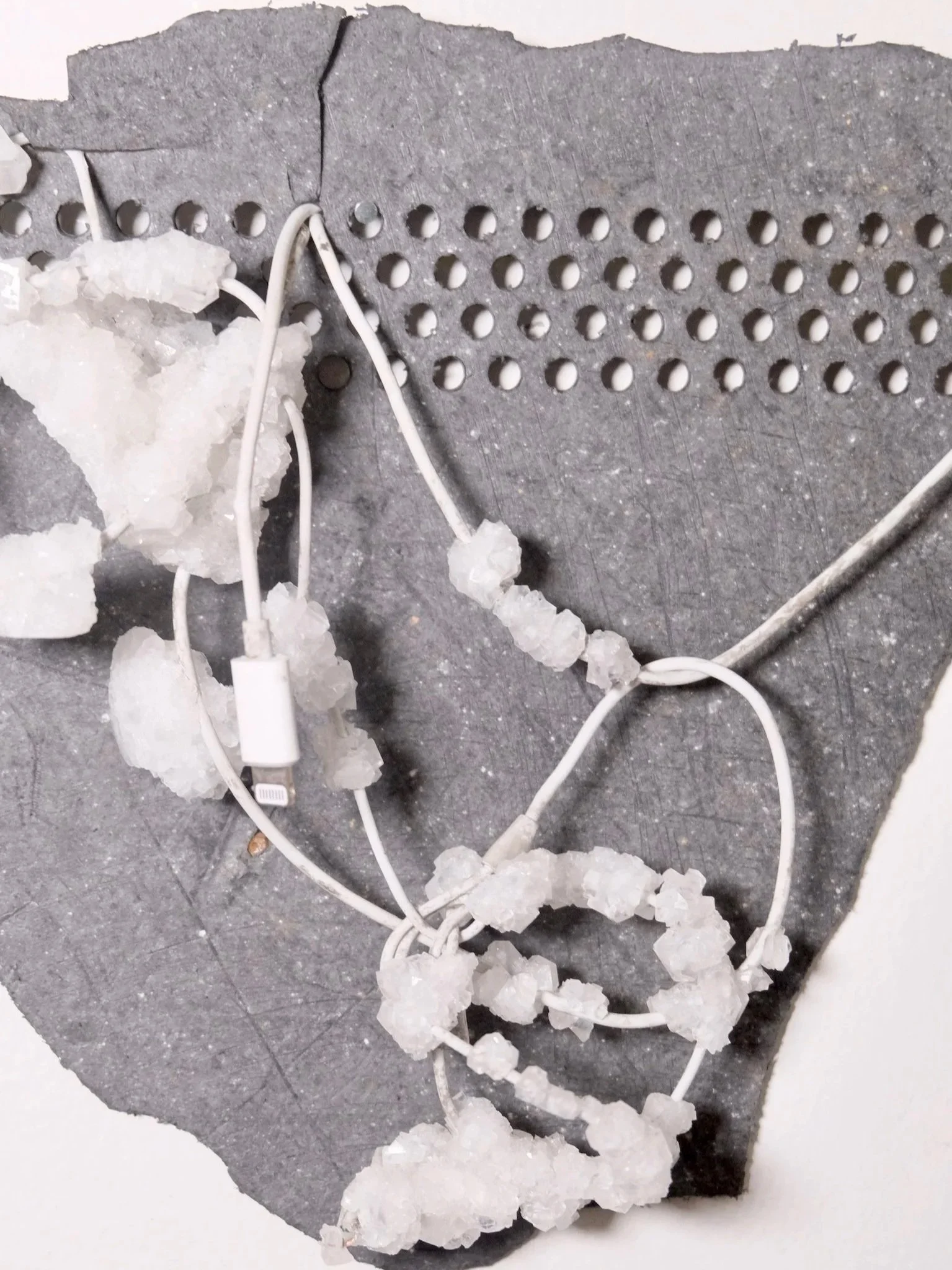 Earbuds on the Asphalt