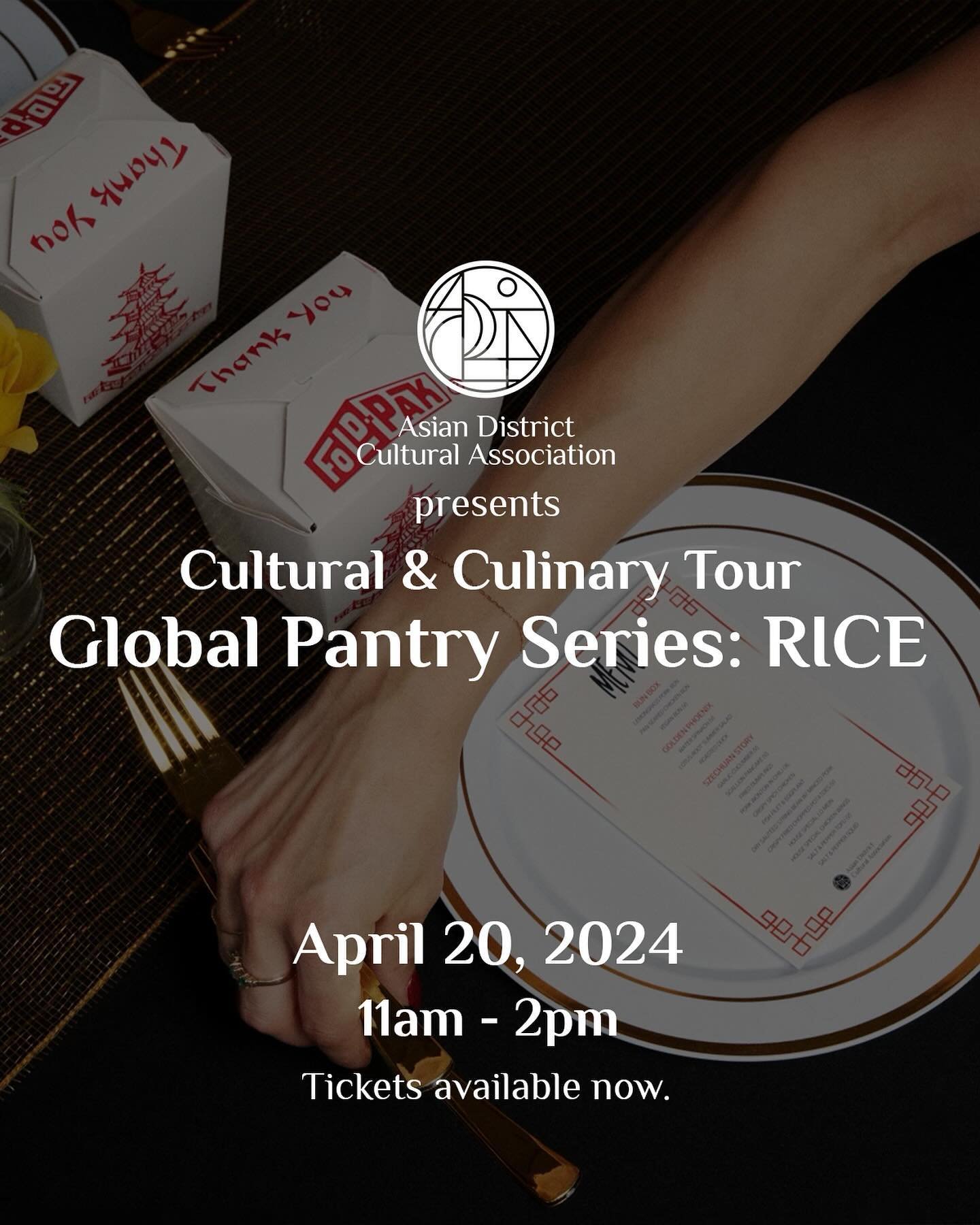 THIS SATURDAY!🥢 We&rsquo;re only 5 days away from our first Cultural &amp; Culinary Tour of the 2024 season!

✨Join us for the first of our new Global Pantry Series, as we explore how different ingredients are used across Asian cultures! This tour, 