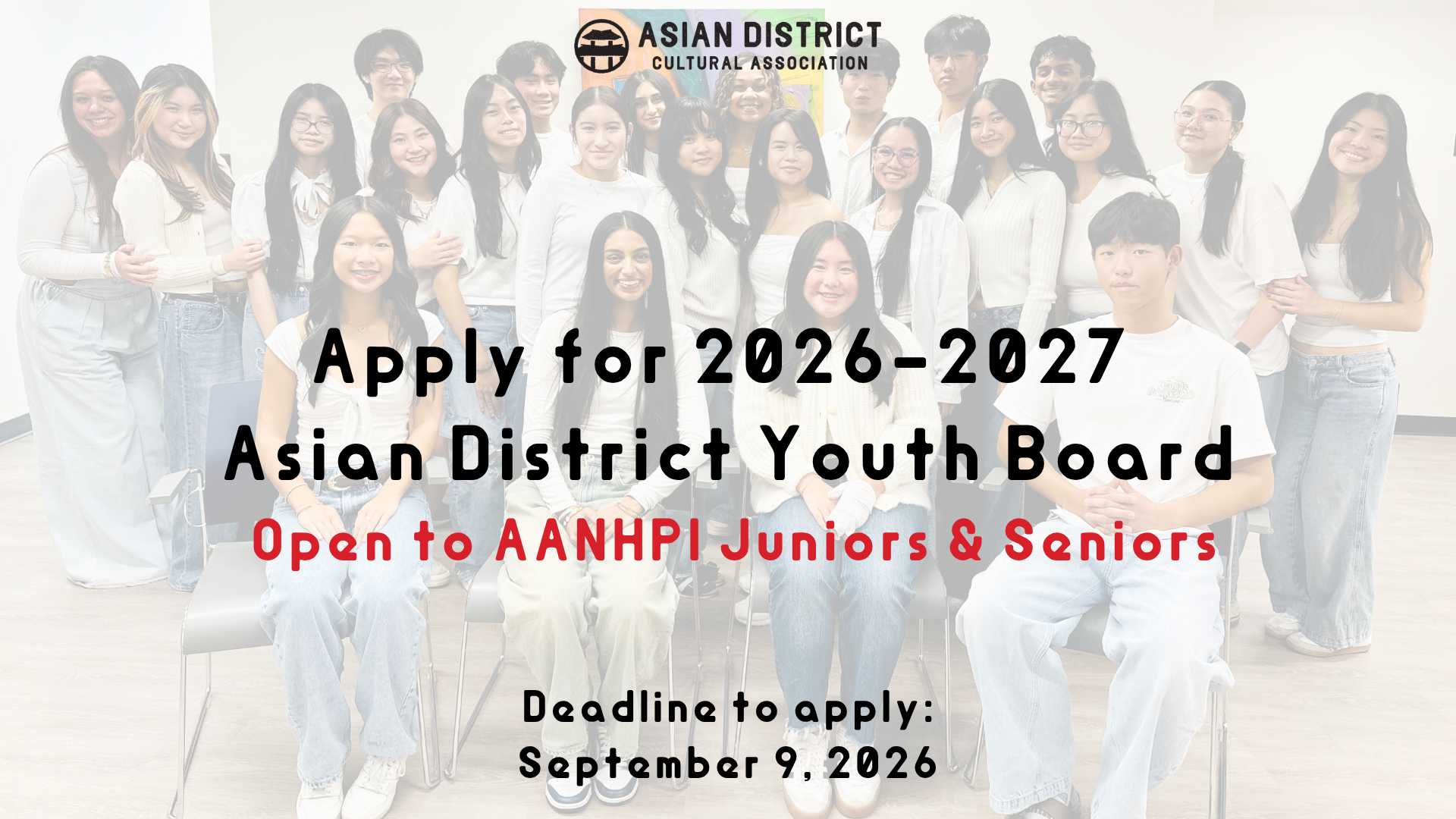 2026-2027 Asian District Youth Board Application